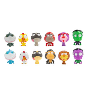 Stretcherz slammerz da collezione - 12 personaggi elastici e divertenti assortito - 