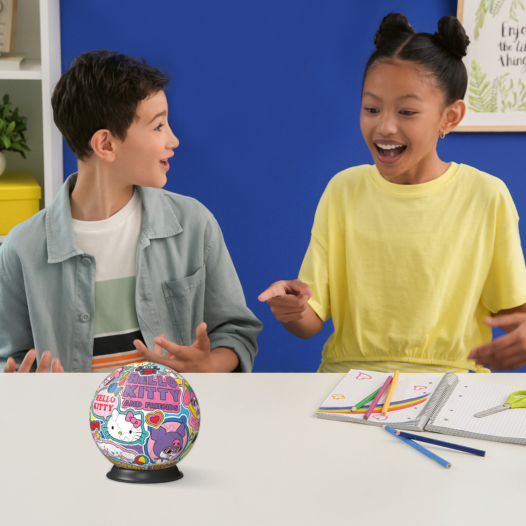 Ravensburger - 3d puzzle puzzle ball hello kitty, 72 pezzi, 6+ anni - Hello Kitty