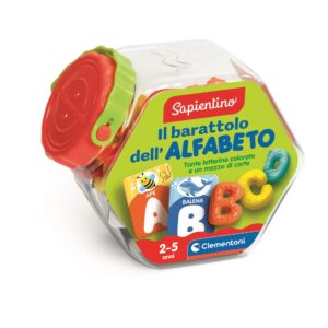 Clementoni - il barattolo singolo dell'alfabeto - 16486 - CLEMENTONI