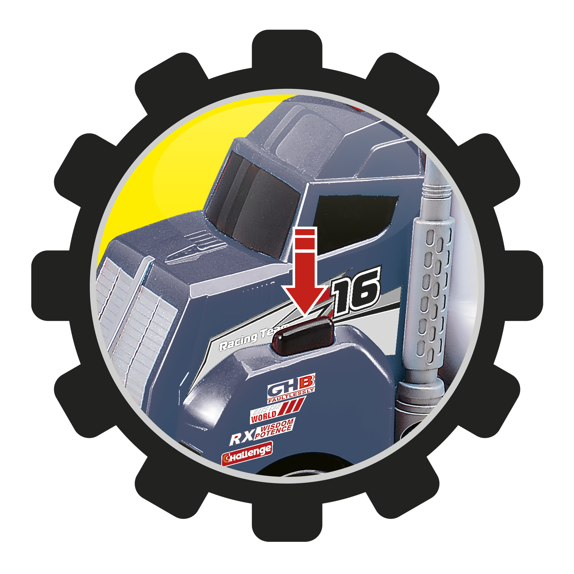 Camion porta attrezzi - FUNNY HOME