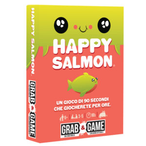 Asmodee, happy salmon grab & game - gioco da tavolo - ASMODEE