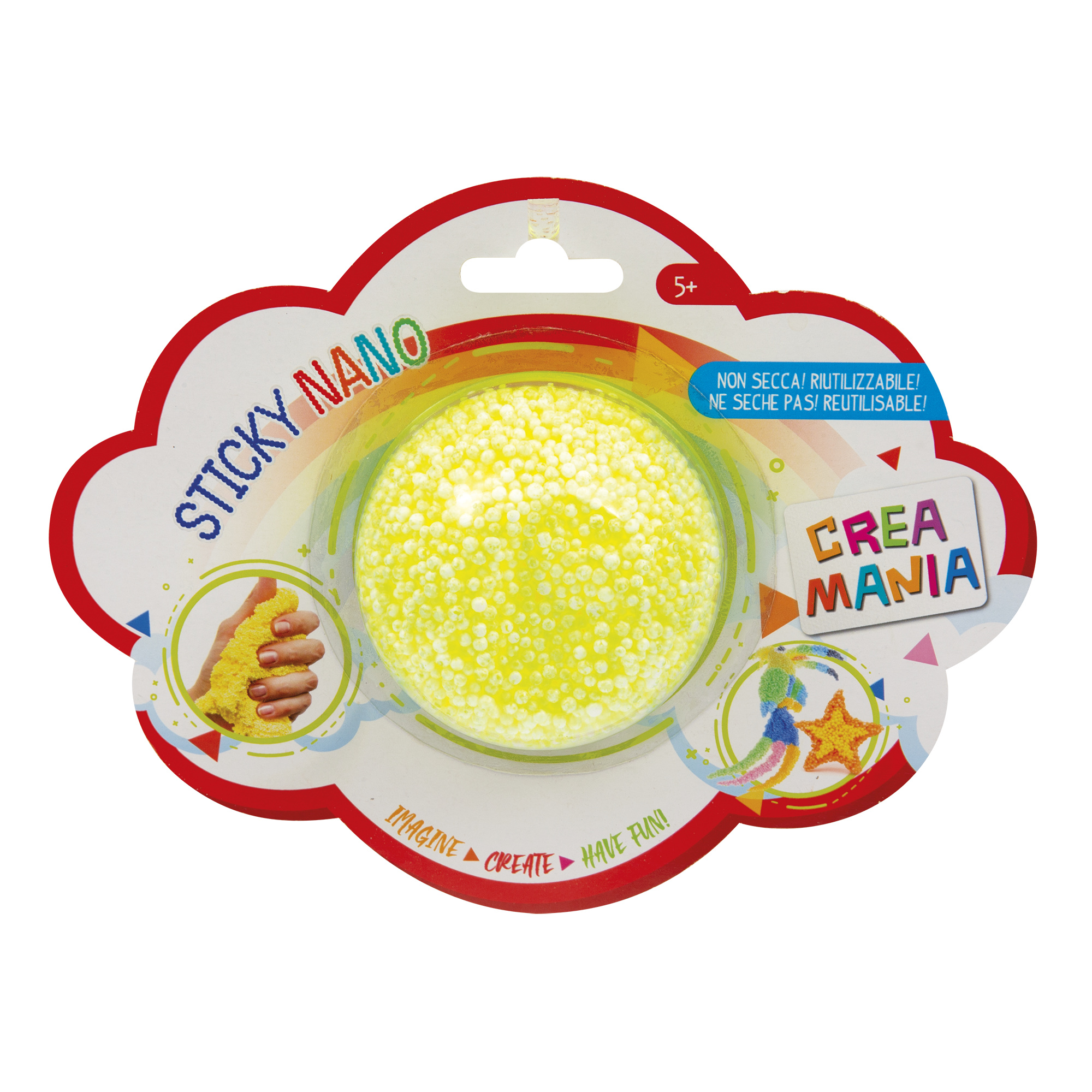 Sticky nano super modellabile - compatto, creativo e senza sporcare - 