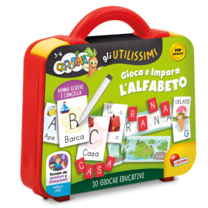 Carotina valigetta gioca e impara alfabeto - LISCIANI