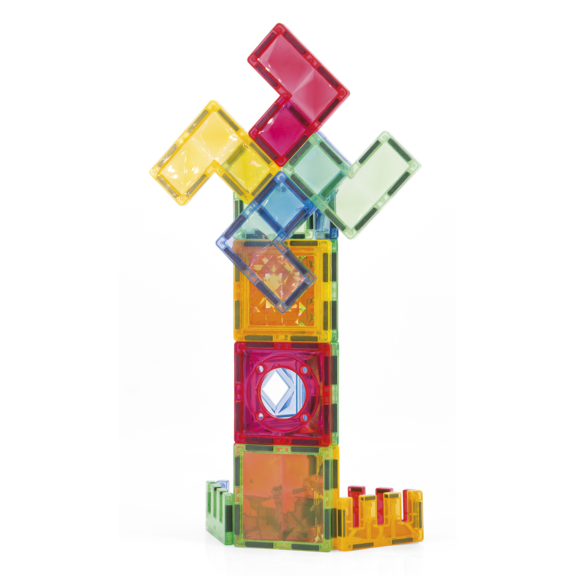 Magnetic tiles - 32 piastrelle magnetiche - ZIG ZAG