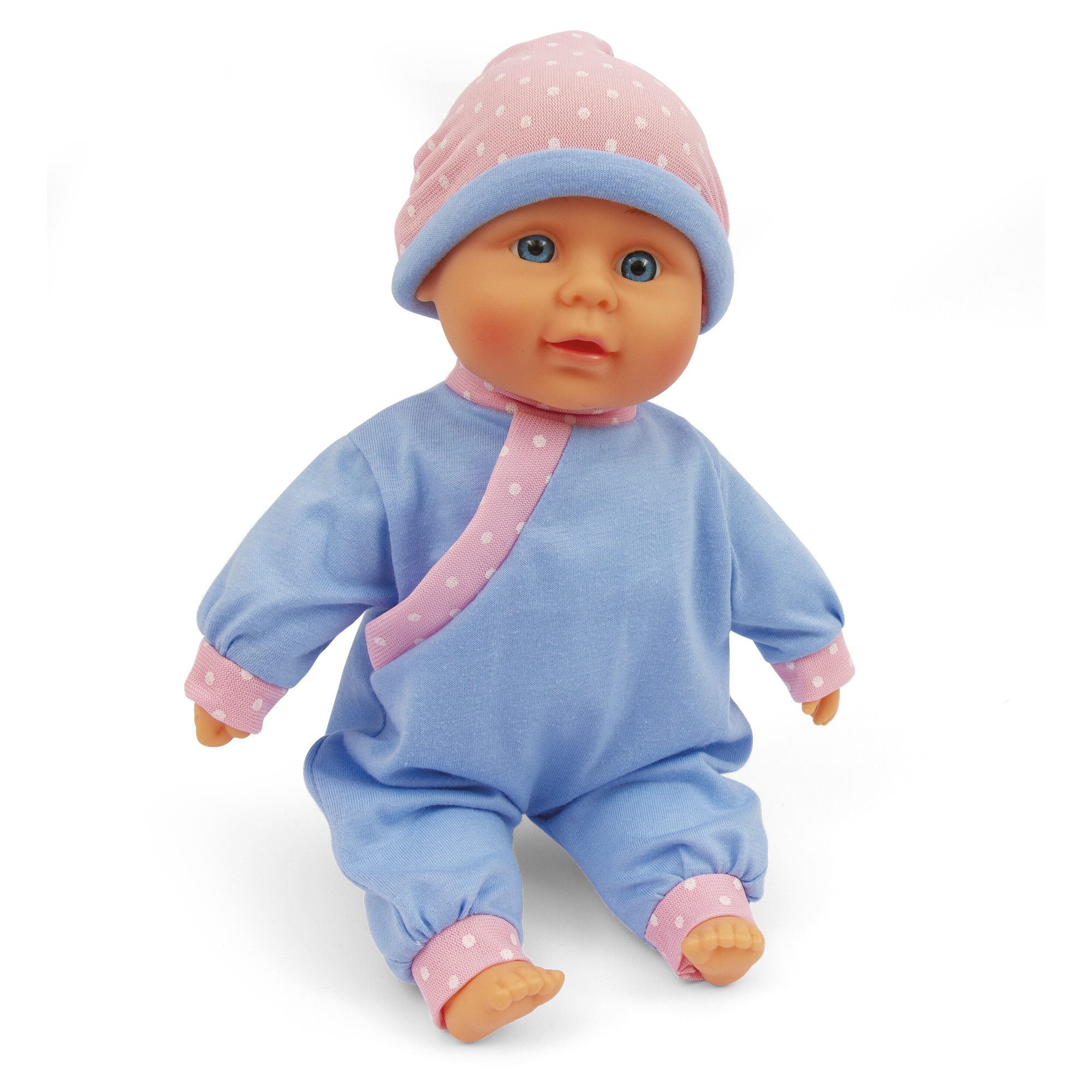 Bambola vicky 29 cm - prime paroline, ride e piange assortito in 2 modelli - 