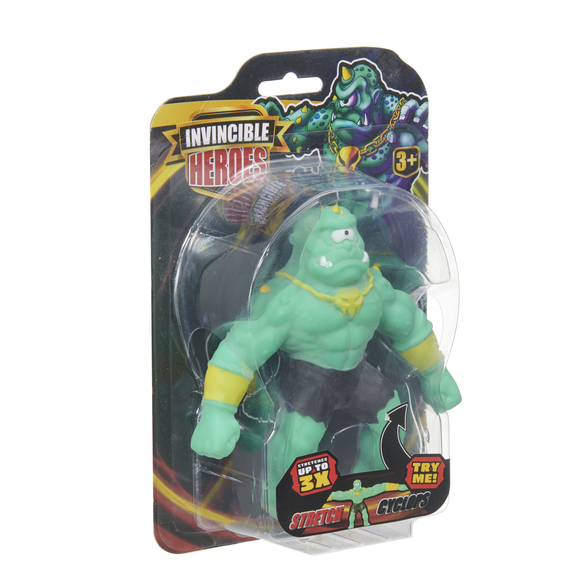 Stretch squad xxl - 4 personaggi giganti elastici da collezione - assortito - 