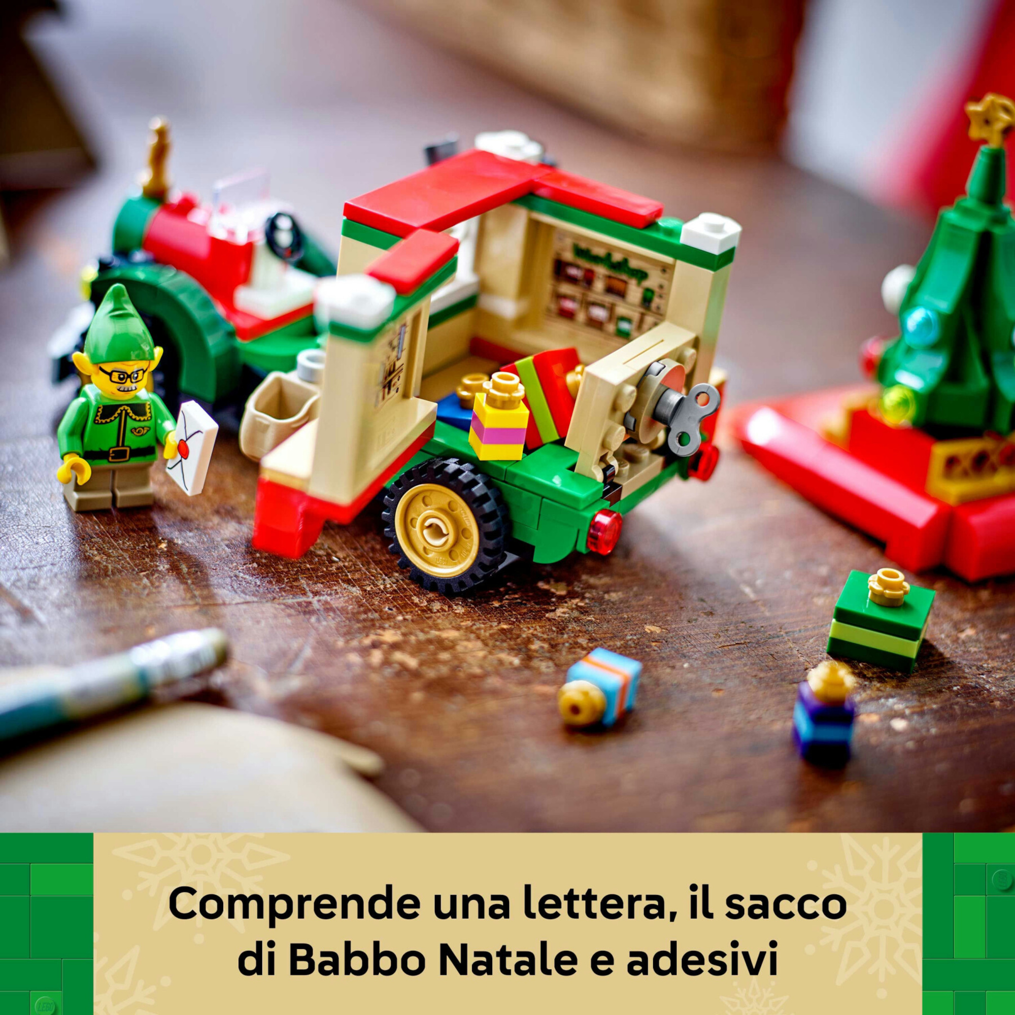 Lego 40746 furgone di babbo natale modellino da gioco ed esposizione, regalo 8+ - LEGO ICONS