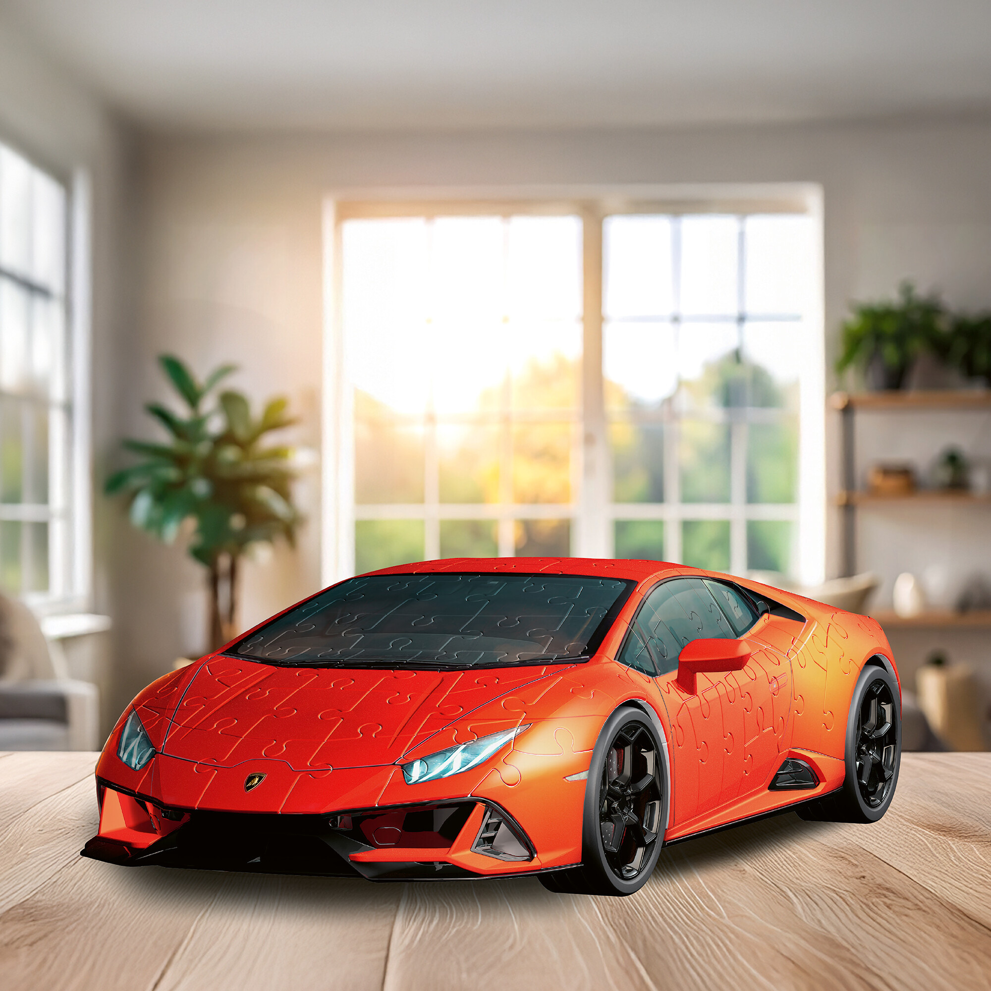 Ravensburger - 3d puzzle lamborghini huracán evo arancione, 108 pezzi, 8+ anni - RAVENSBURGER, RAVENSBURGER 3D PUZZLE