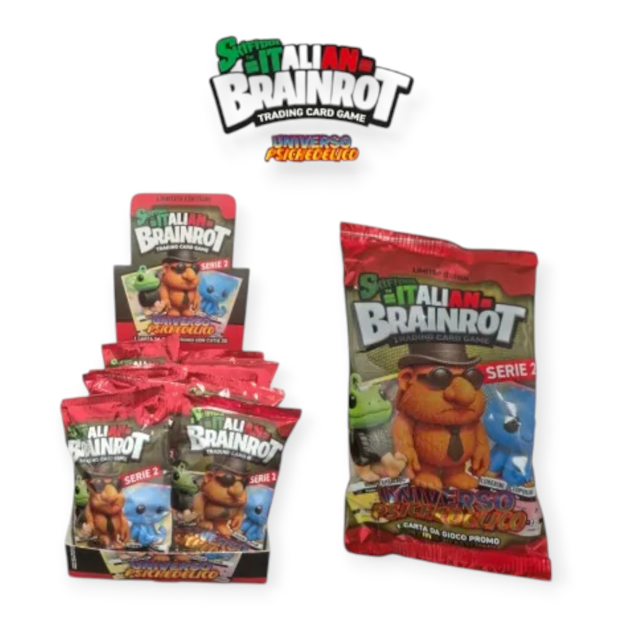 Skifidol italian brainrot – card + 1 3d action figure– universo psichedelico - BRAINROT