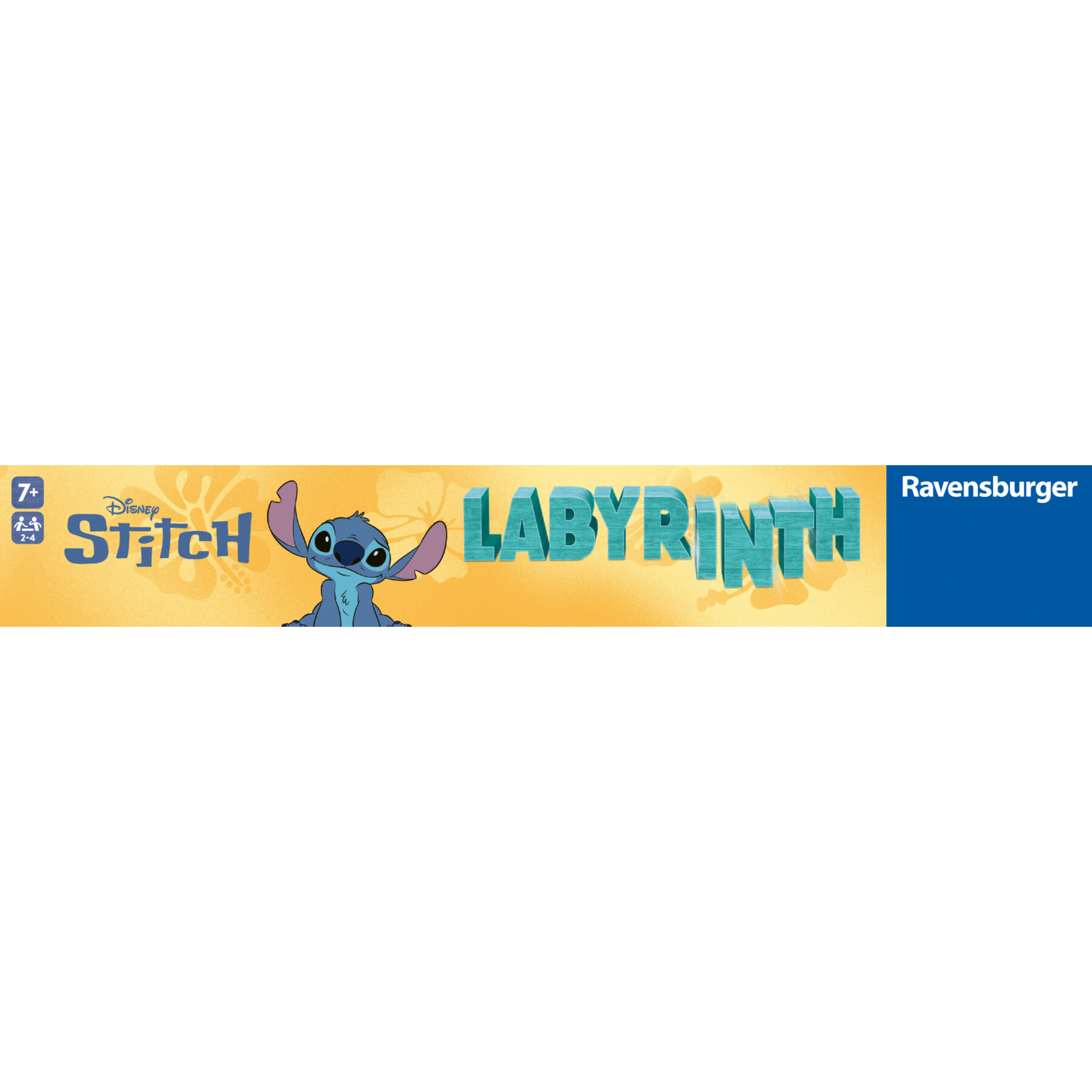 Ravensburger stitch labyrinth - gioco da tavolo per famiglie e per bambini dai 7 anni in su - da 2 a 4 giocatori per ragazzi e ragazze - Disney Stitch