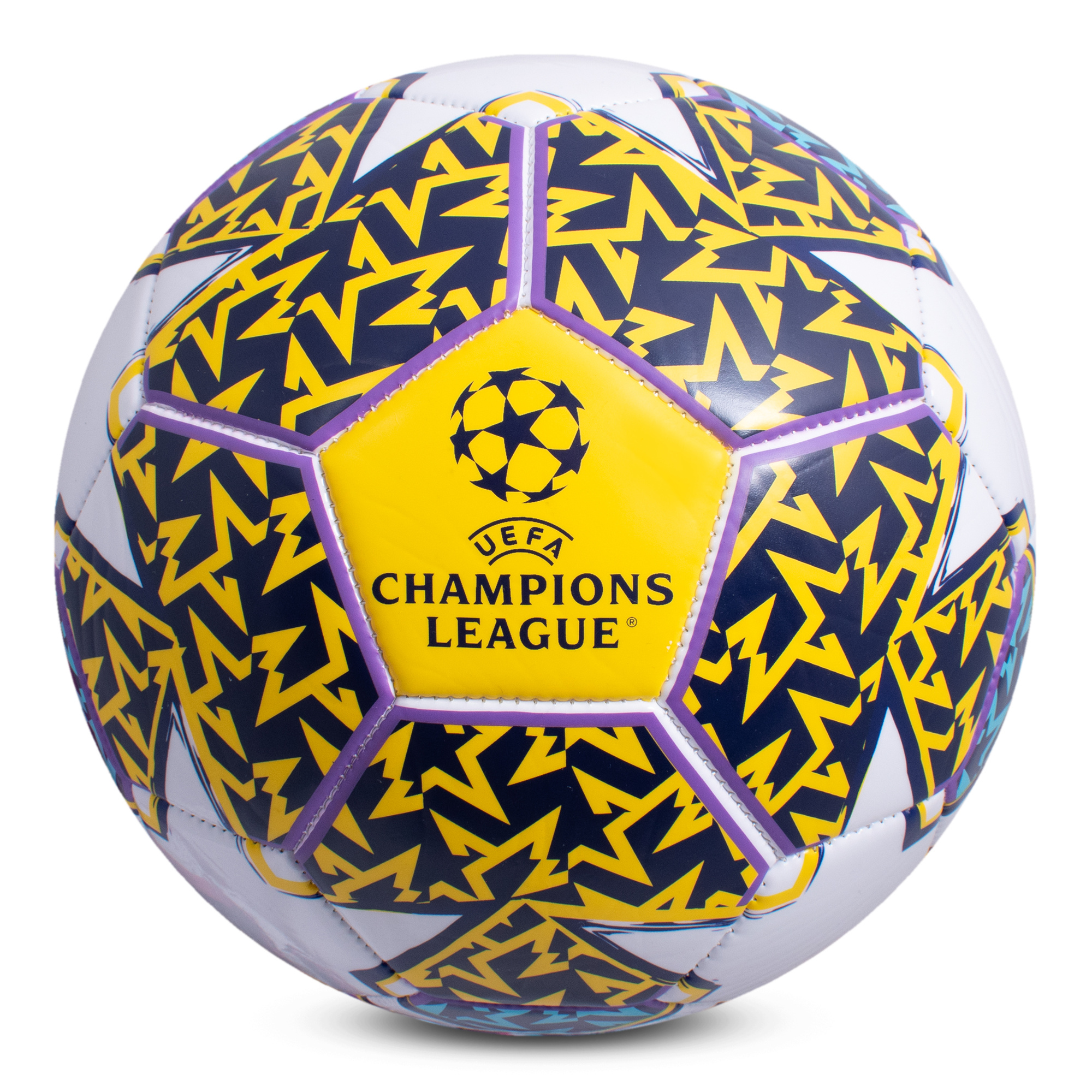 Set calcio uefa champions league con pallone e accessori - SUN&SPORT