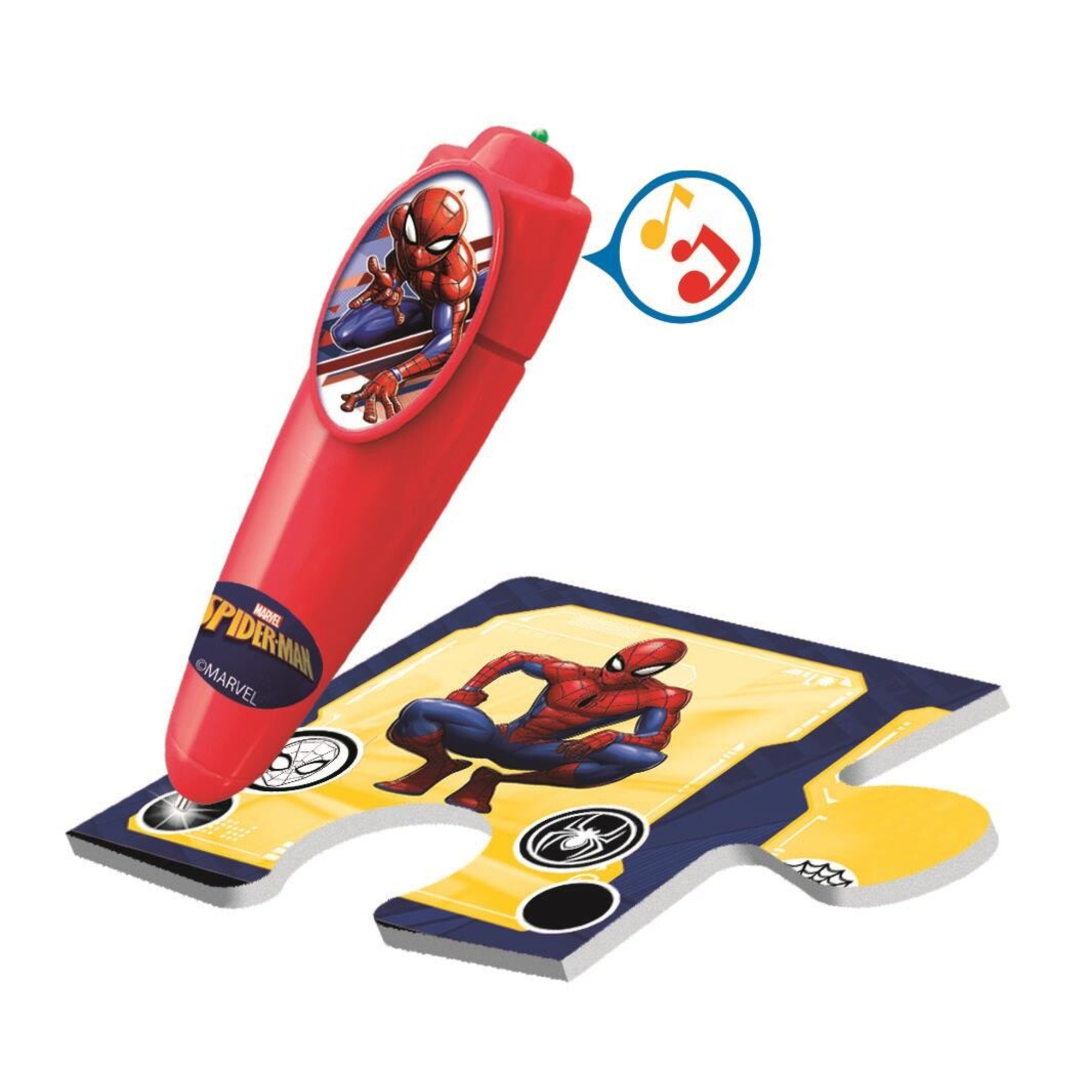 Clementoni - spiderman - tappeto gigante interattivo - 16497 - CLEMENTONI, Spiderman