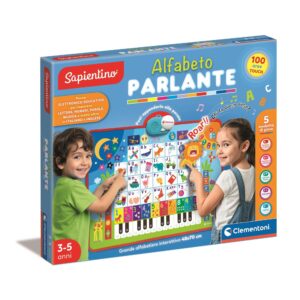 Clementoni - alfabeto parlante - poster elettronico educativo - 16665 - CLEMENTONI