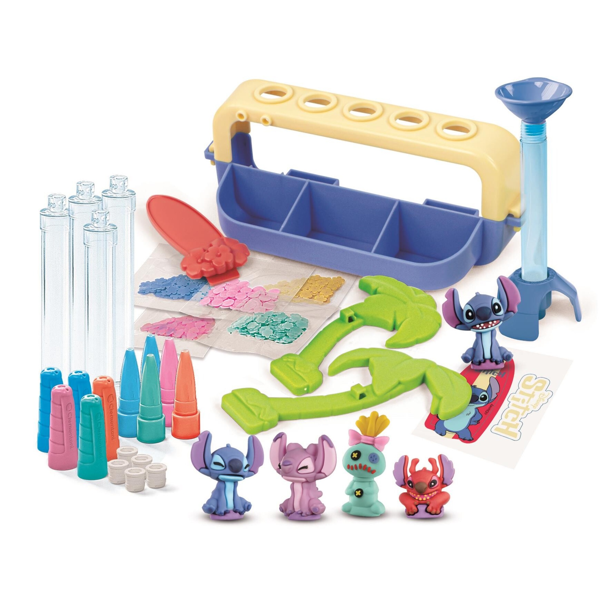 Clementoni - idea - laboratorio delle penne stitch - 18204 - CLEMENTONI, Disney Stitch