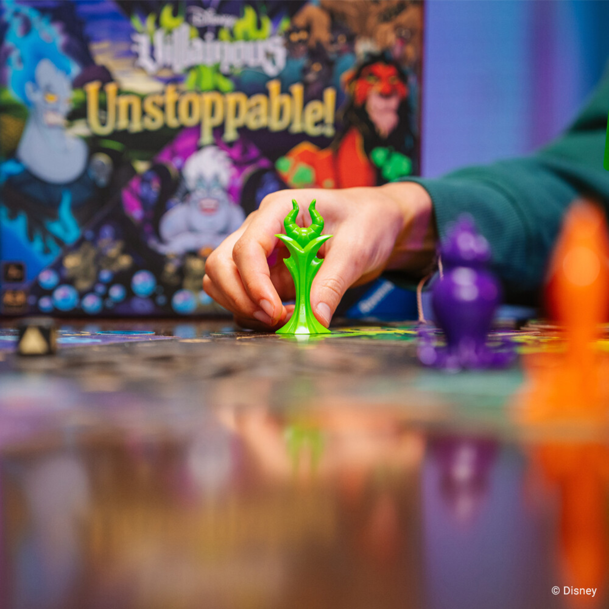 Ravensburger 24694 - disney villainous unstoppable! gioco da tavolo famiglia - Disney