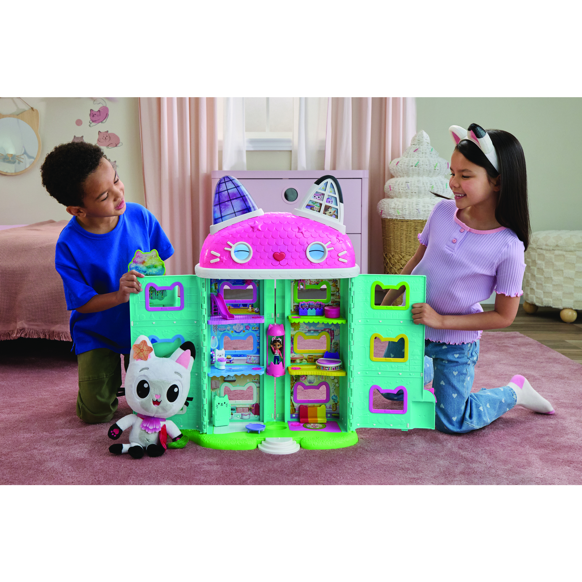 La casa delle bambole di gabby movie | la casa delle bambole interattiva - GABBY'S DOLLHOUSE