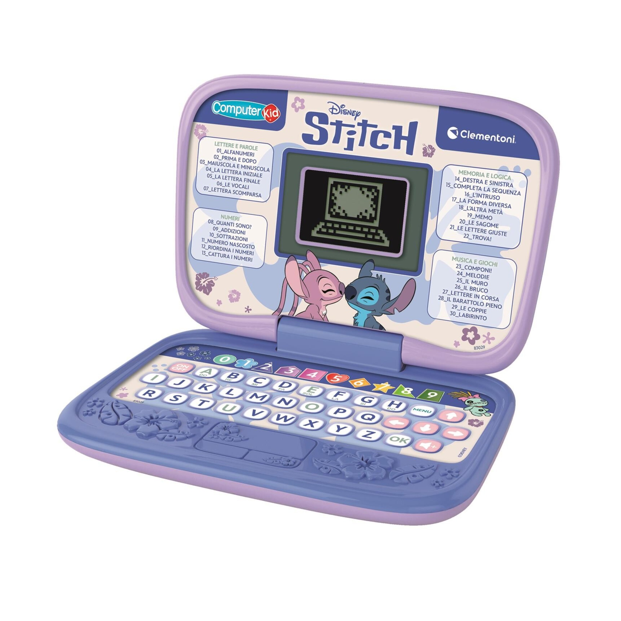 Clementoni - stitch smart start lapt ita - 83029 - CLEMENTONI, Disney, Disney Stitch