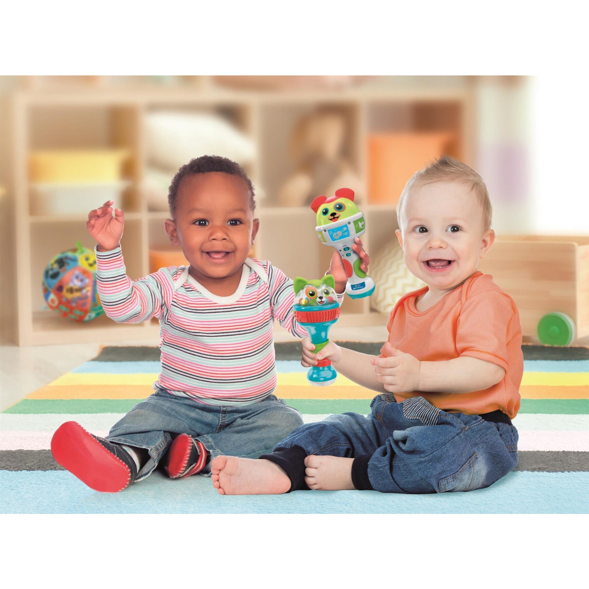 Clementoni - baby maracas amici cuccioli - 17985 - CLEMENTONI