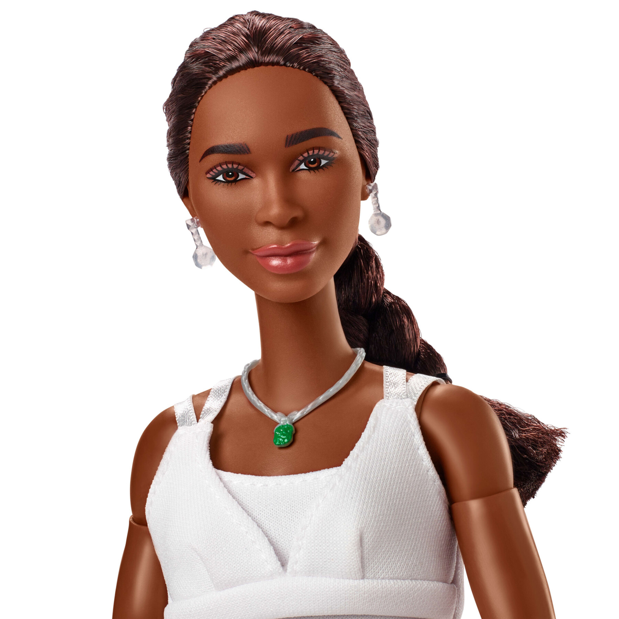 Barbie signature - venus williams serie inspiring women, bambola da collezione con completo da tennis e racchetta inclusa - Barbie