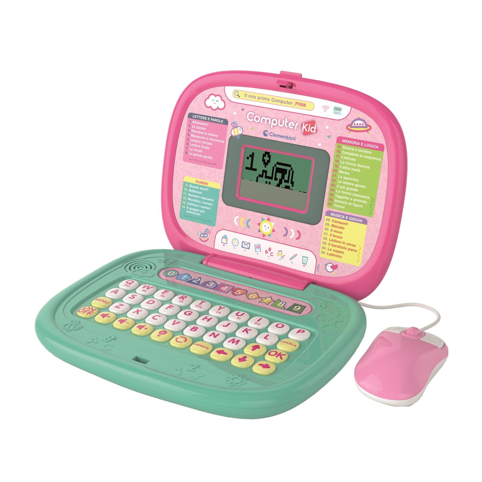 Clementoni - il mio primo computer pink - 16657 - CLEMENTONI