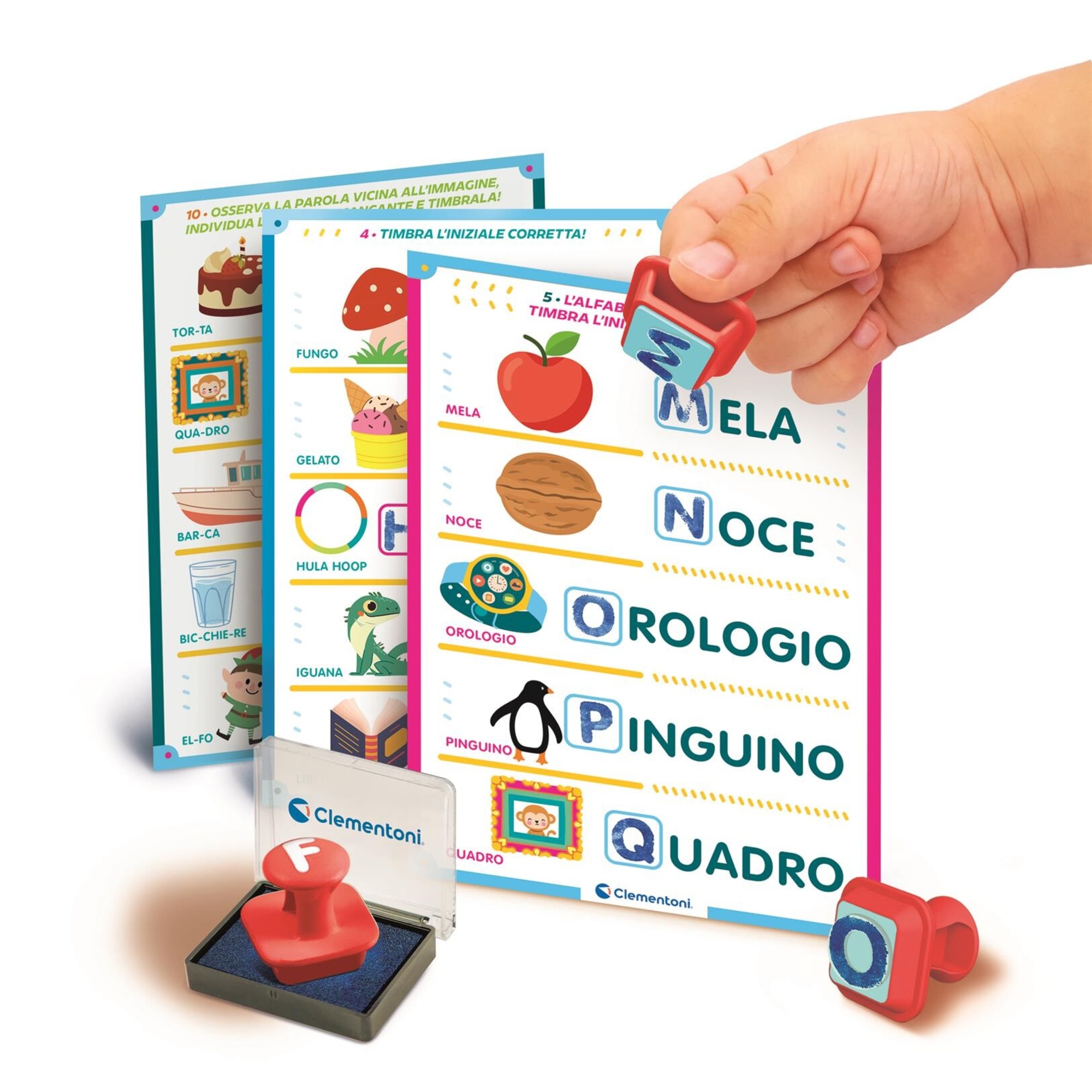 Clementoni - timbri dalla a alla z - 16693 - CLEMENTONI, SAPIENTINO
