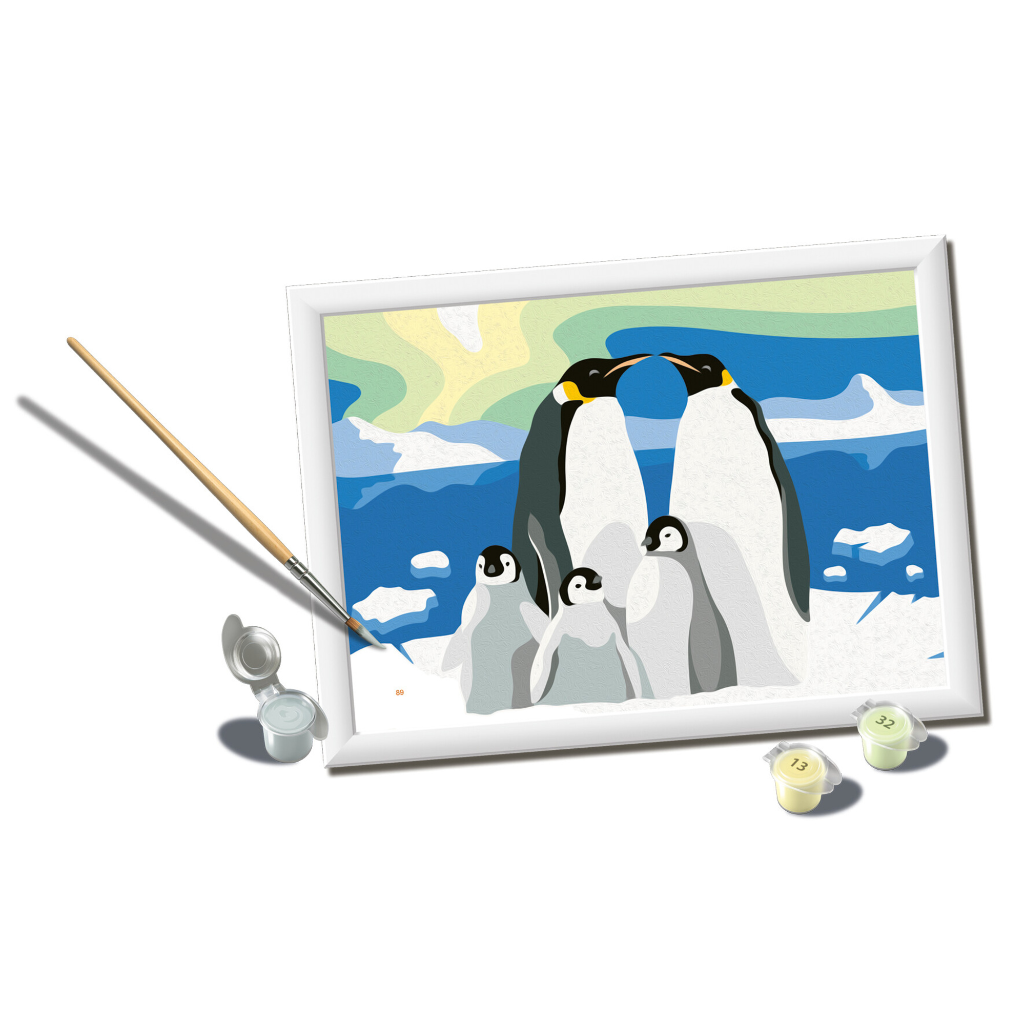 Ravensburger - creart la famiglia di pinguini 9+ - RAVENSBURGER