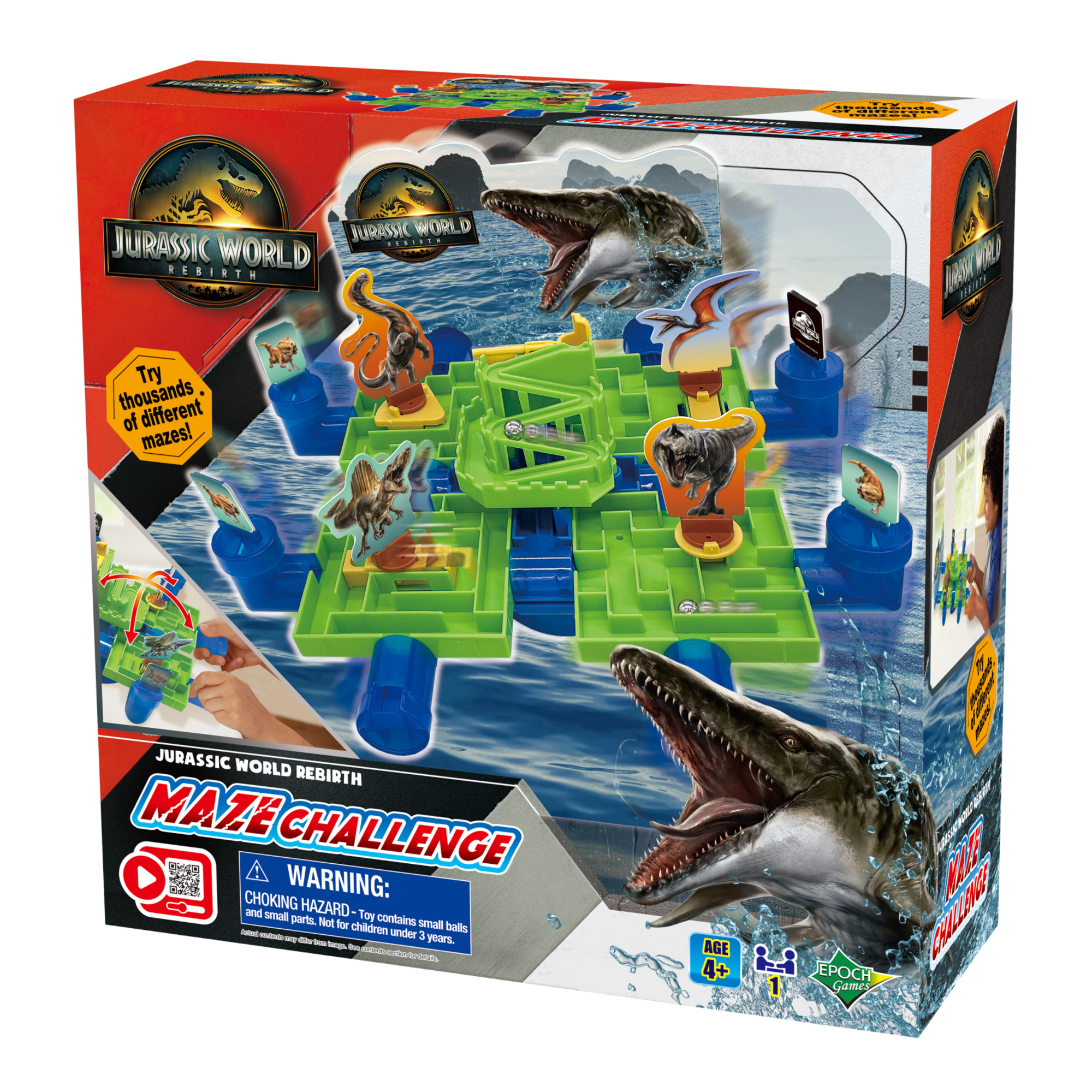 Jurassic world - rebirth maze challenge - da epoch games - Jurassic World