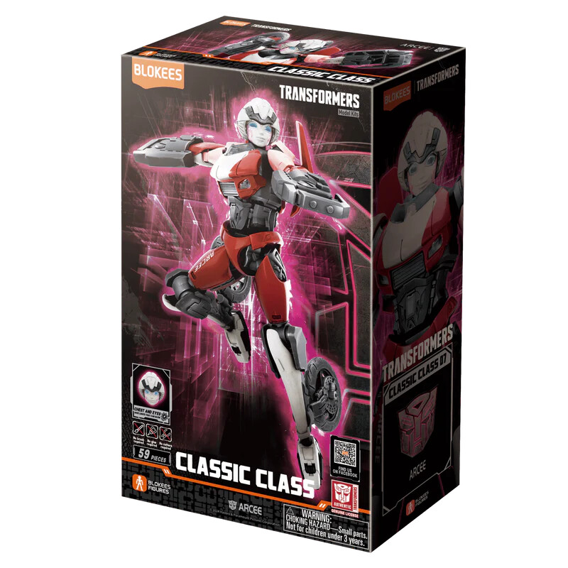 Blokees figures - transformers - classic class 07 - arcee - BLOKEES