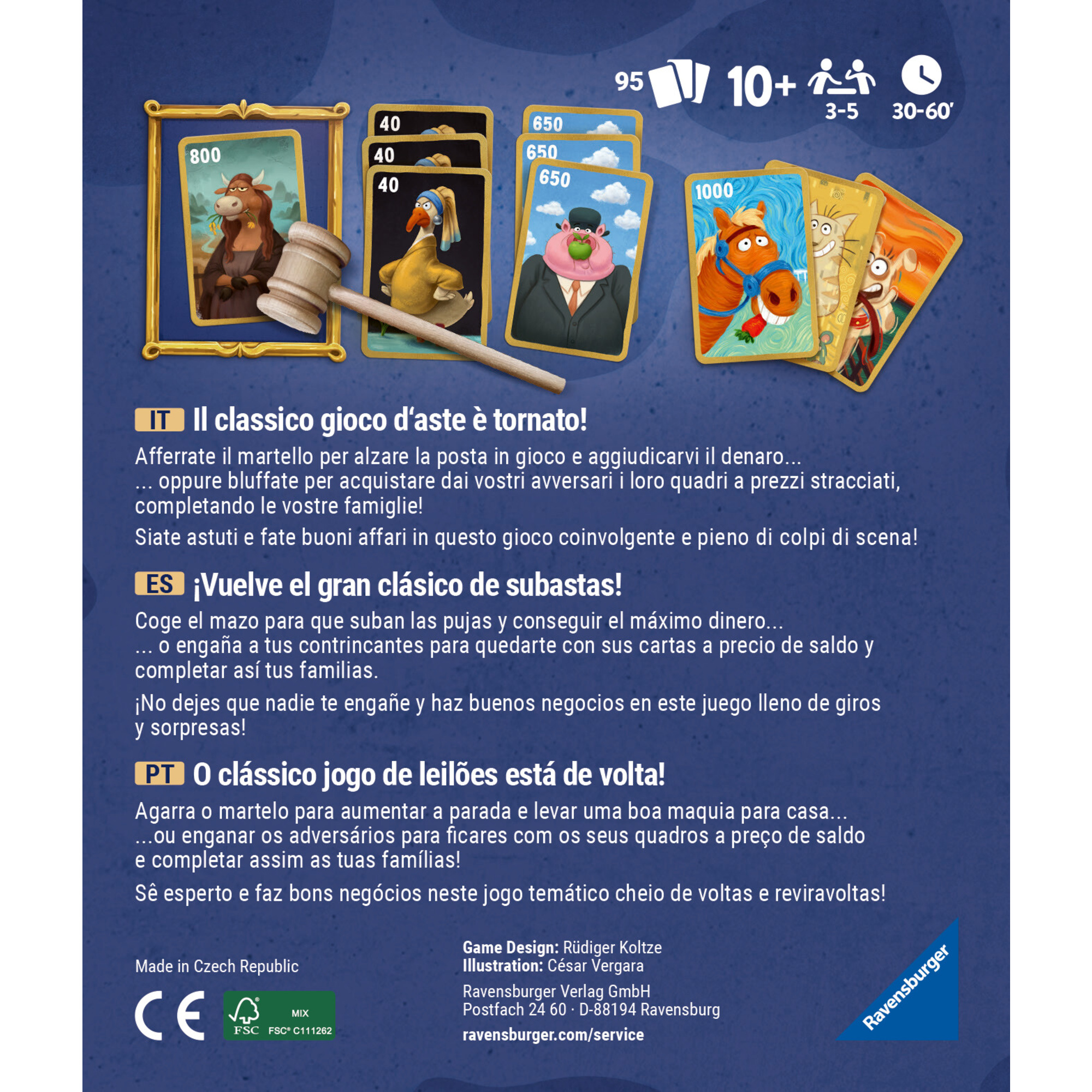 Ravenburger - il mercato delle vacche - RAVENSBURGER