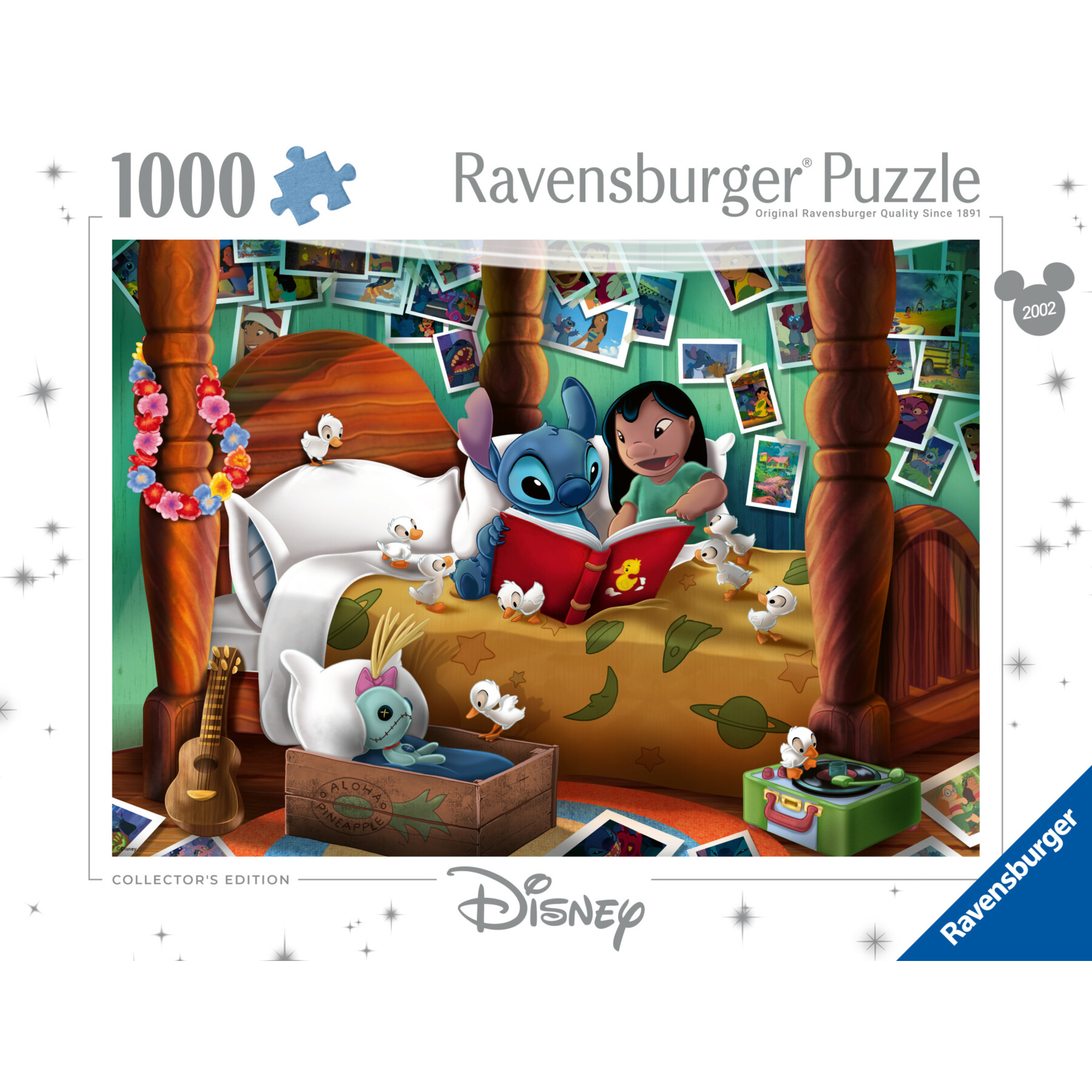 Ravensburger - puzzle disney lilo & stitch, 1000 pezzi, puzzle adulti - Disney Stitch