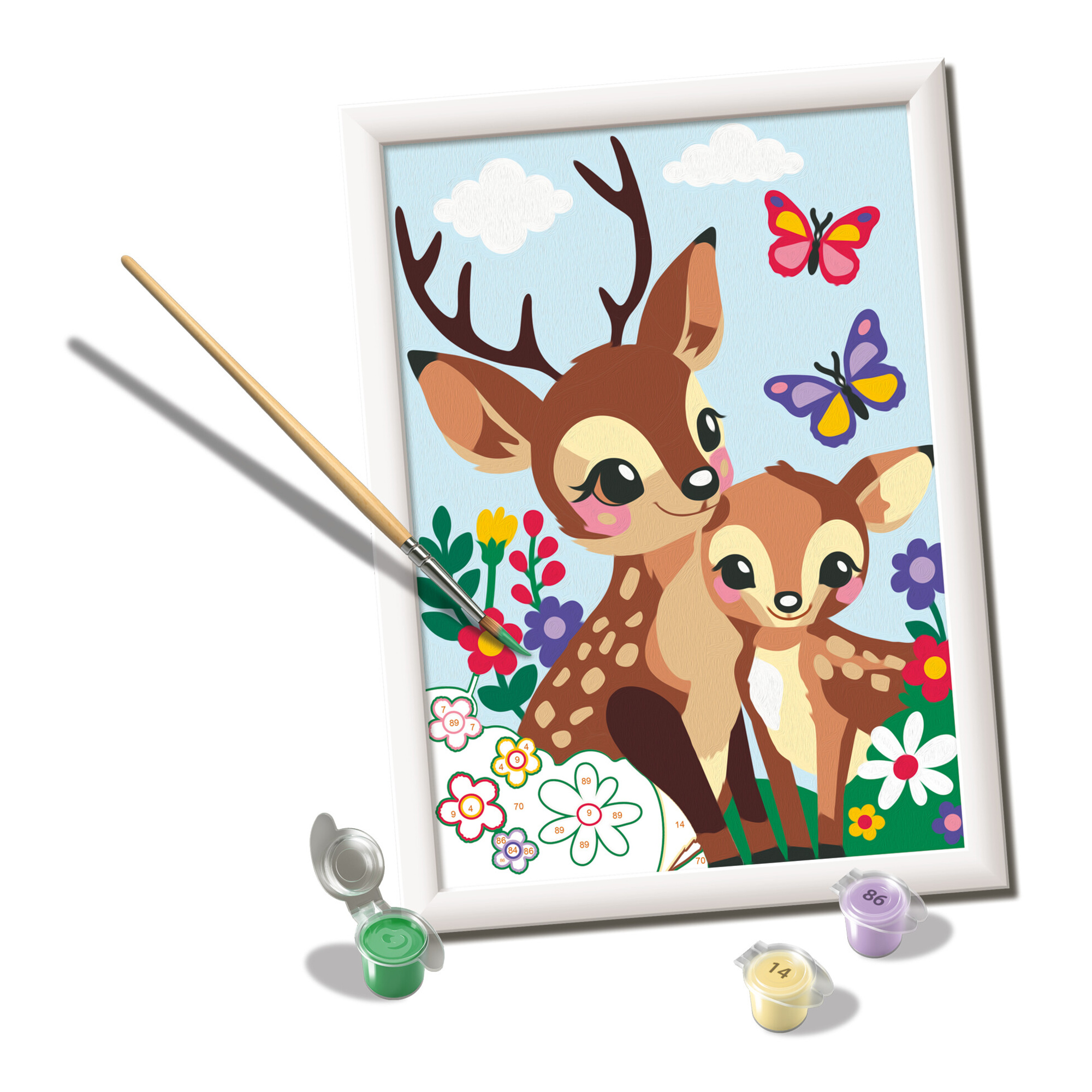 Ravensburger - creart cerbiatti adorabili 9+ - RAVENSBURGER