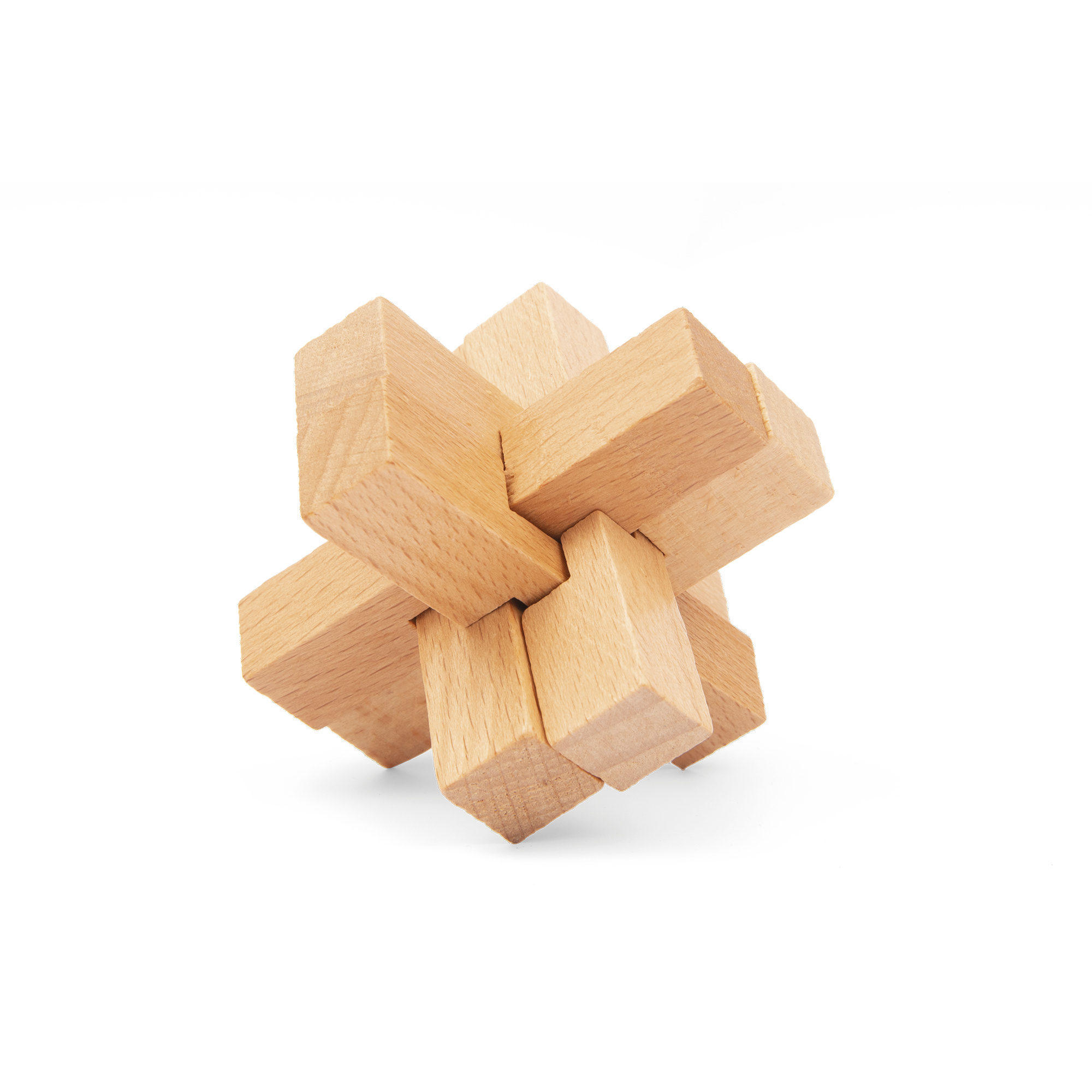 4 rompicapi in legno - giochi di logica e concentrazione - ZIG ZAG