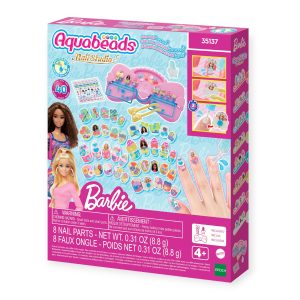 Aquabeads nails studio - barbie nail designer kit - unghie che si attaccano con l'acqua - AQUABEADS