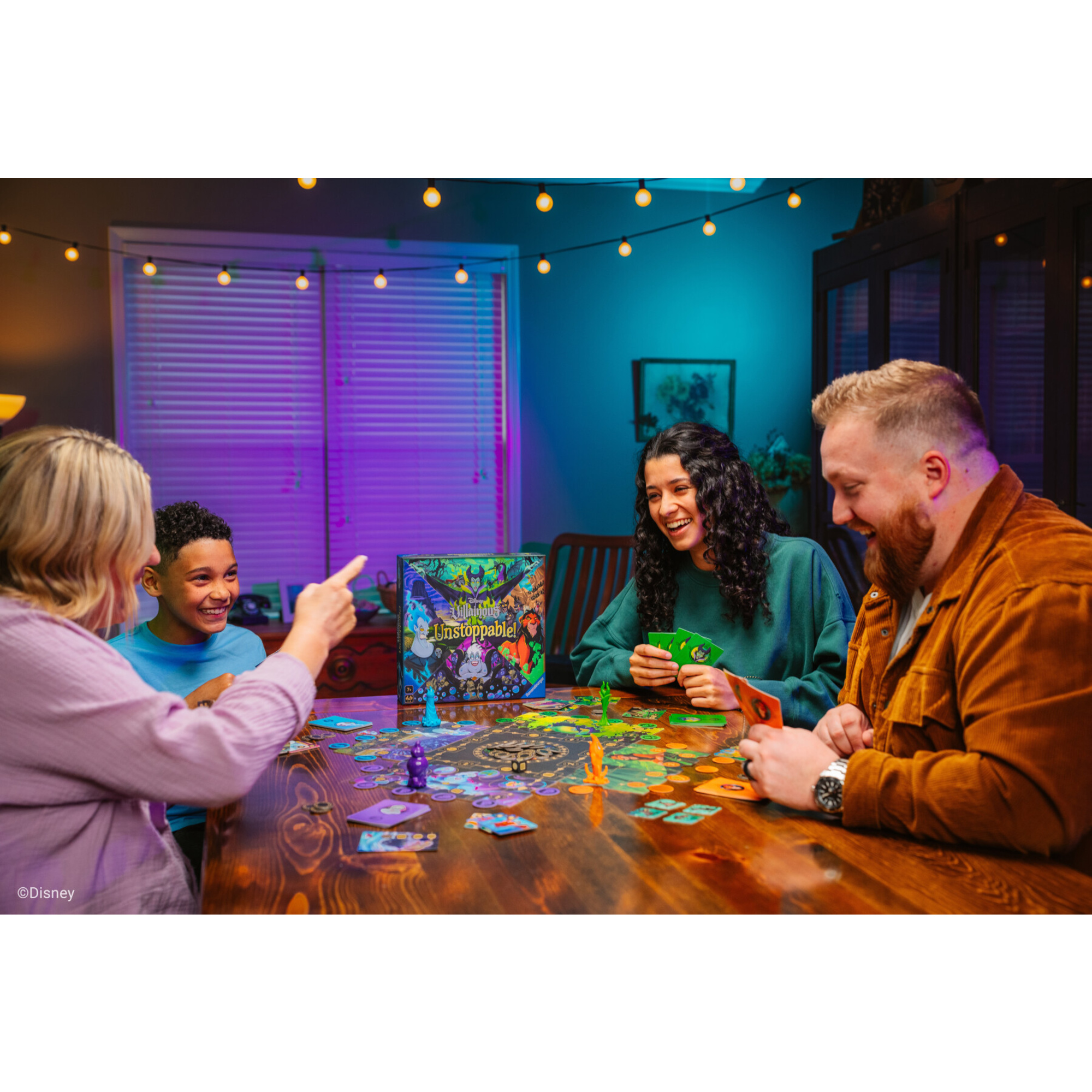 Ravensburger 24694 - disney villainous unstoppable! gioco da tavolo famiglia - Disney