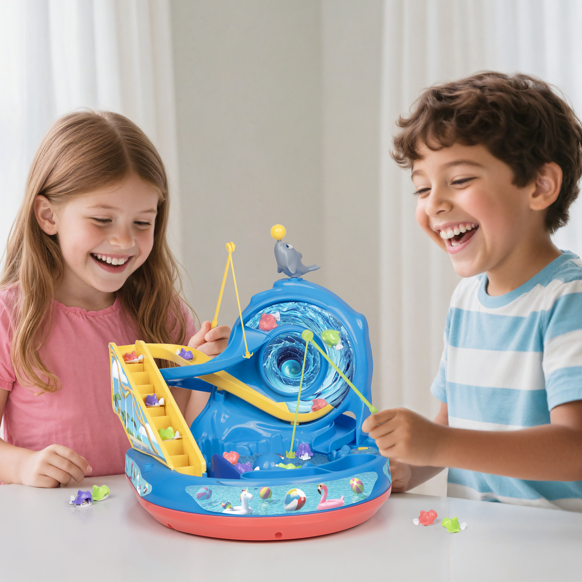 Gioco pesca pesci parco acquatico - sfida di abilità e riflessi - ZIG ZAG