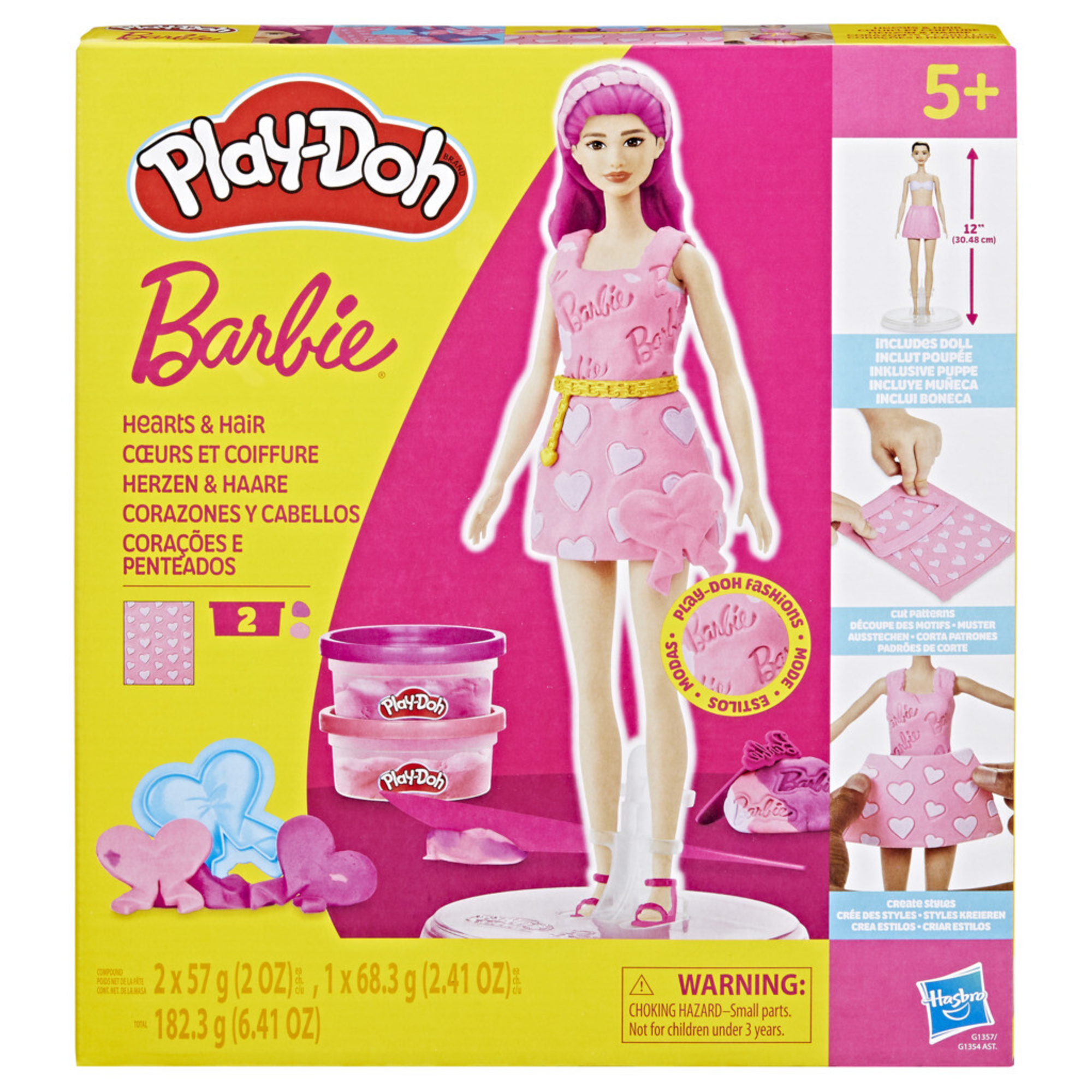 Play-doh barbie designer doll assortito - PLAY-DOH, Barbie