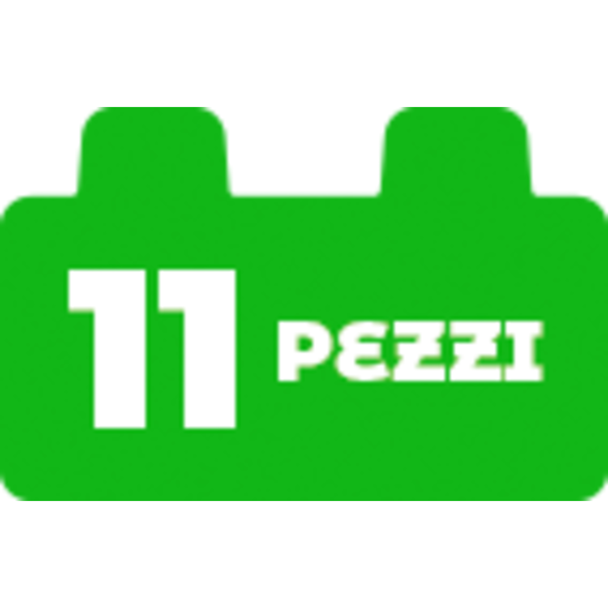 Jelly blox - kit per principianti - 11 mattoncini tattili - gioco di costruzione per bambini dai 2 anni - 