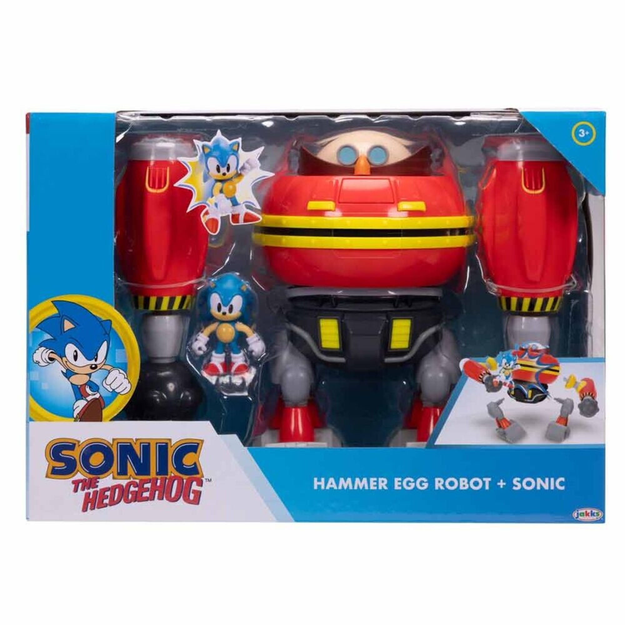 Playset robot egg con martello - sonic - Sonic