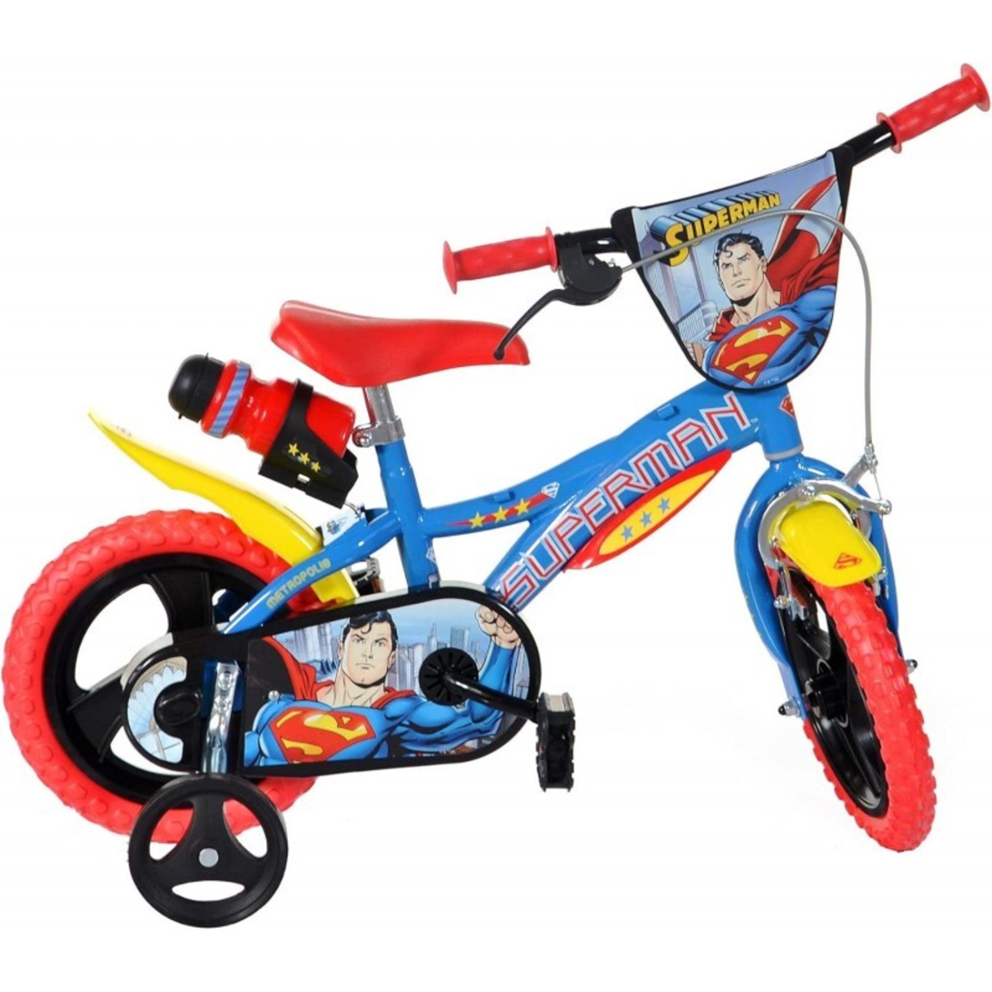 Bicicletta 12'' superman 612l-sm - dino bikes - SUPERMAN