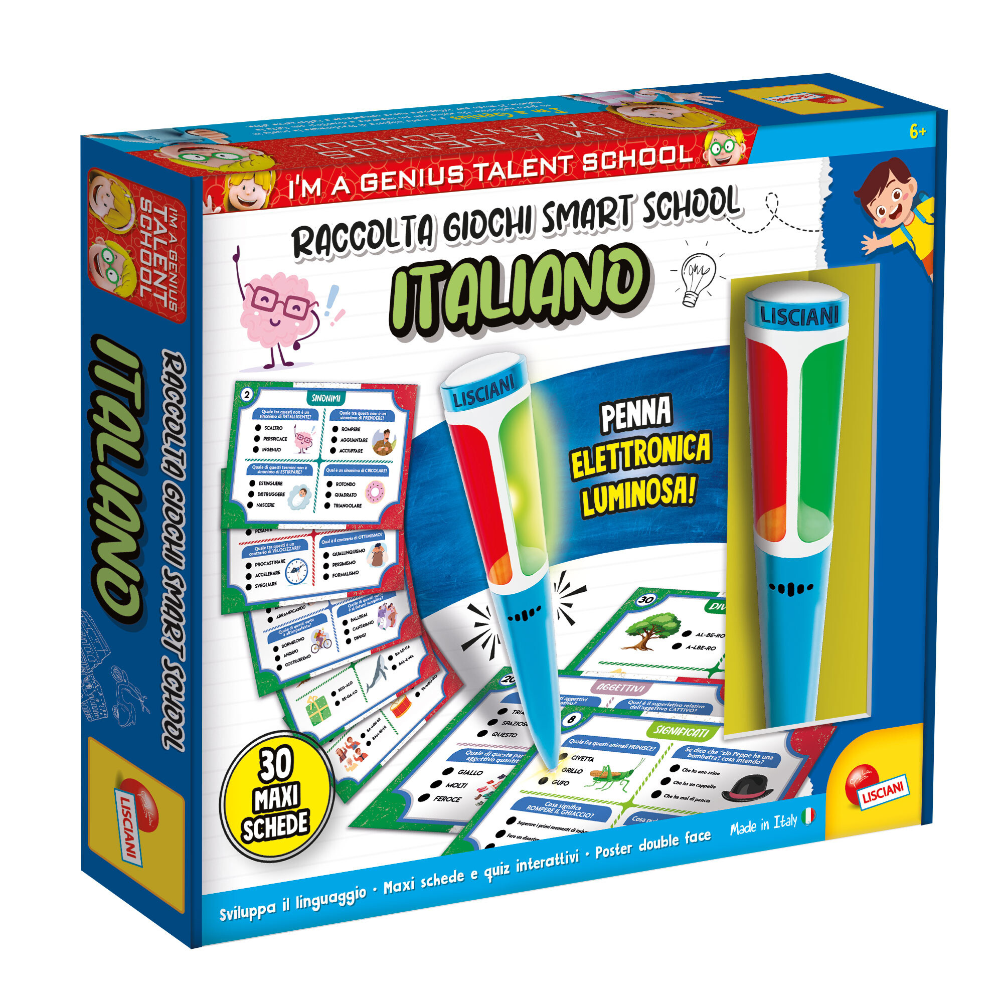 I'm a genius raccolta giochi smart school italiano - LISCIANI