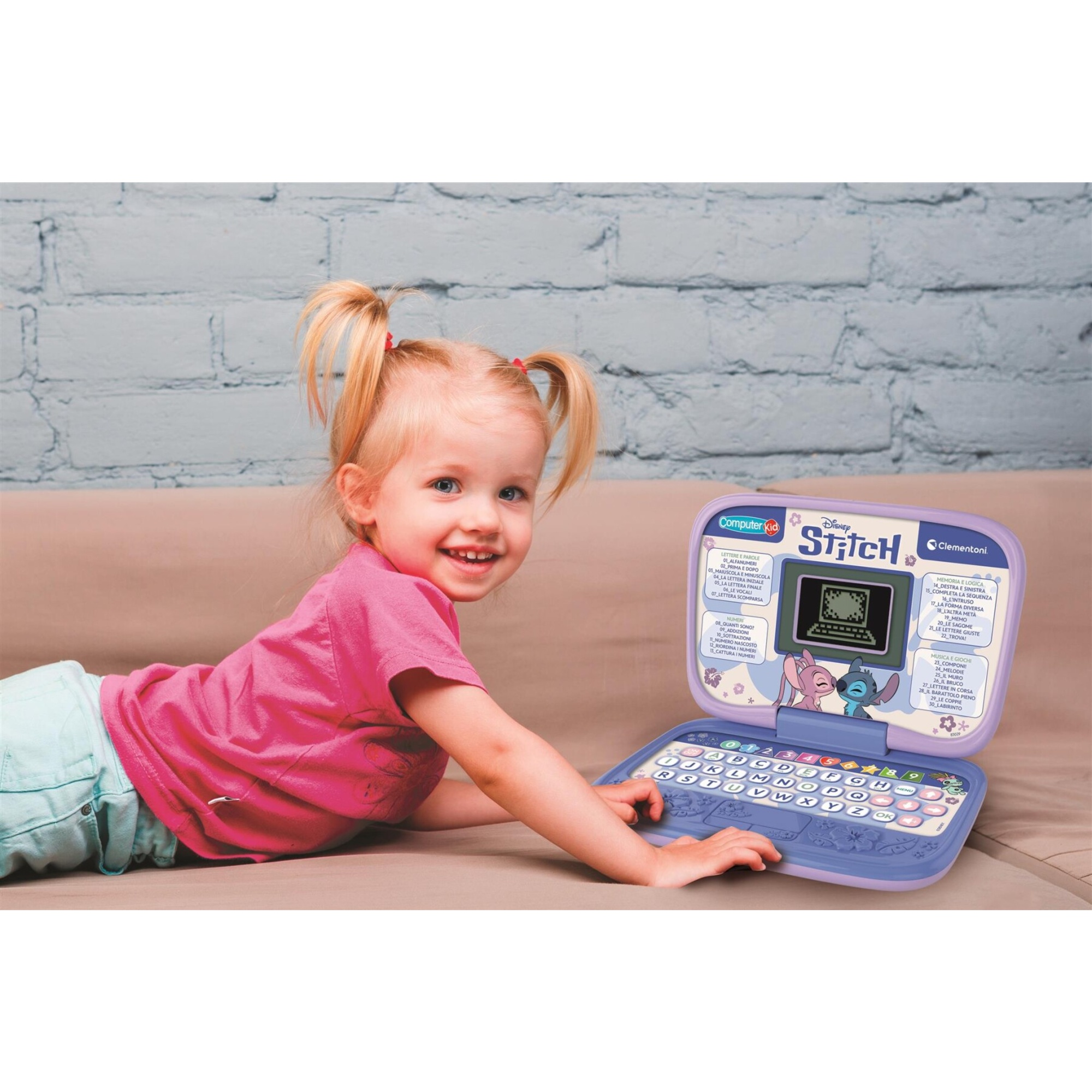 Clementoni - stitch smart start lapt ita - 83029 - CLEMENTONI, Disney, Disney Stitch