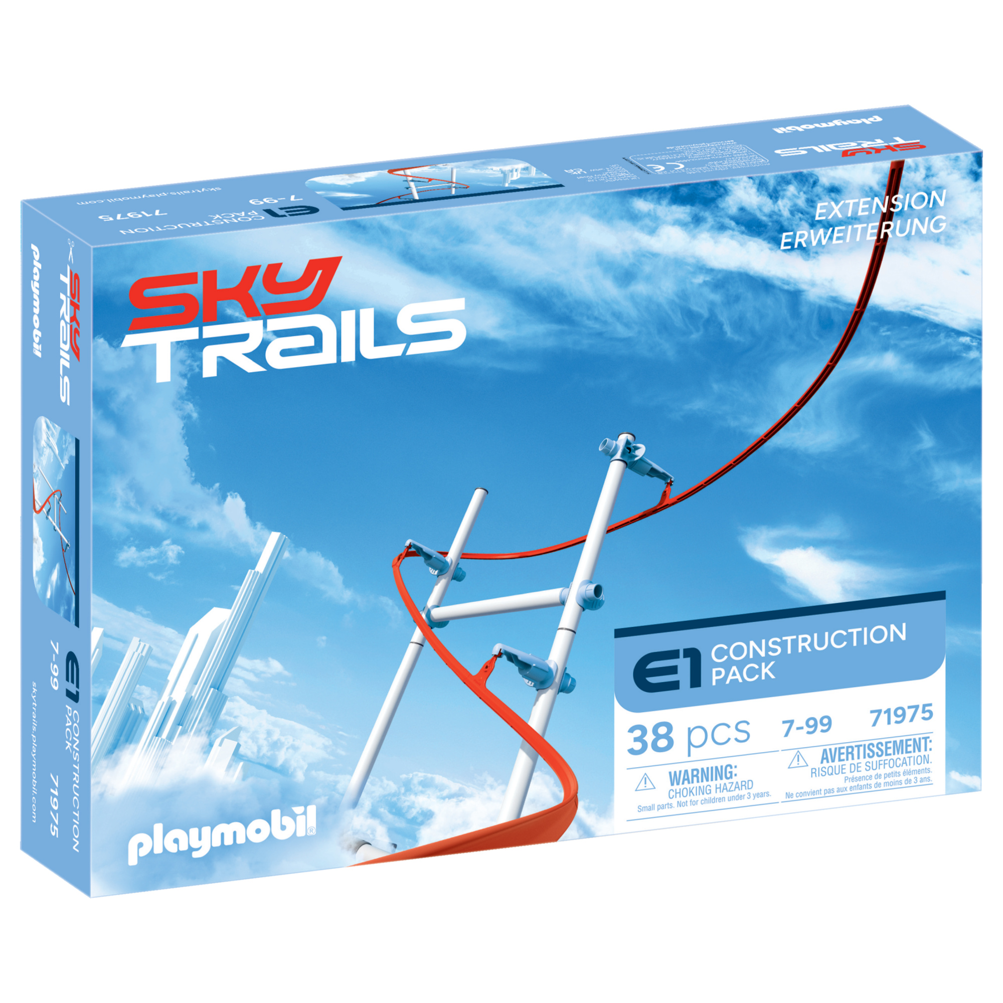 Sky trails 71975 construction pack per bambini dai 7 anni in su - Playmobil