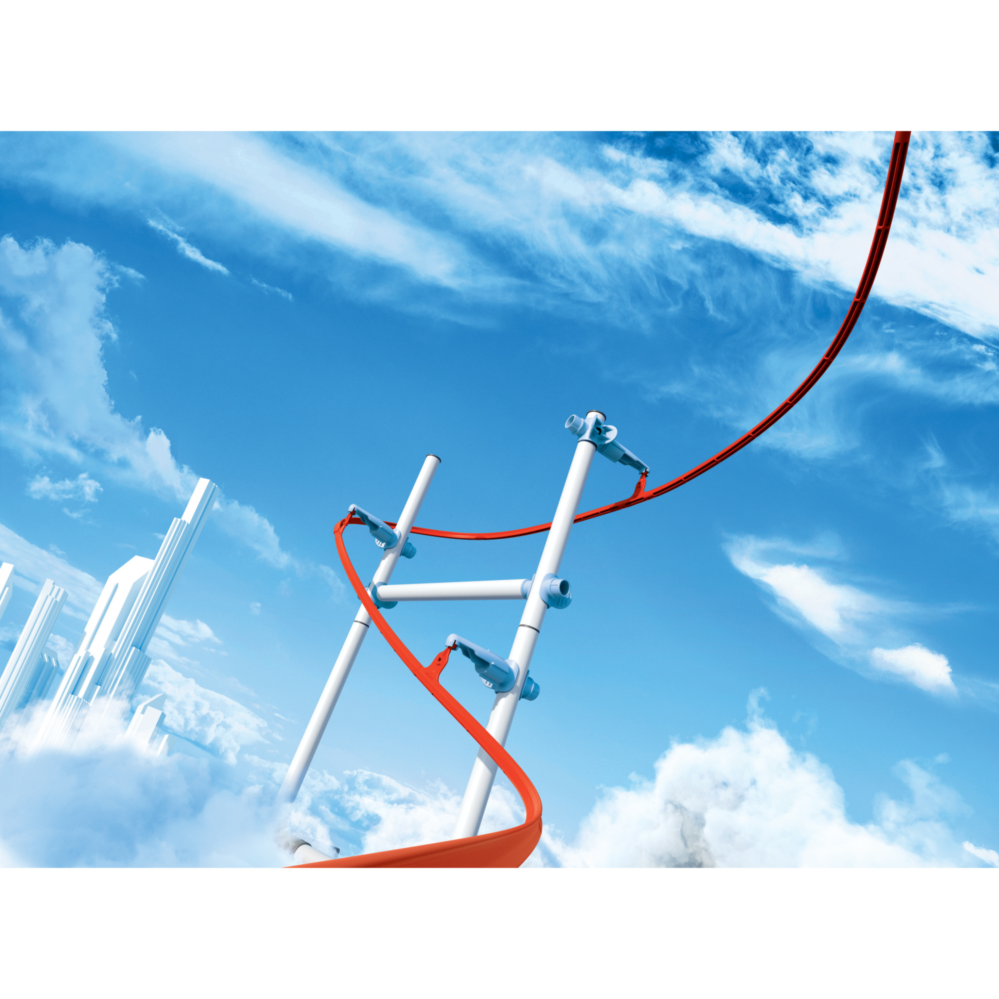 Sky trails 71975 construction pack per bambini dai 7 anni in su - Playmobil