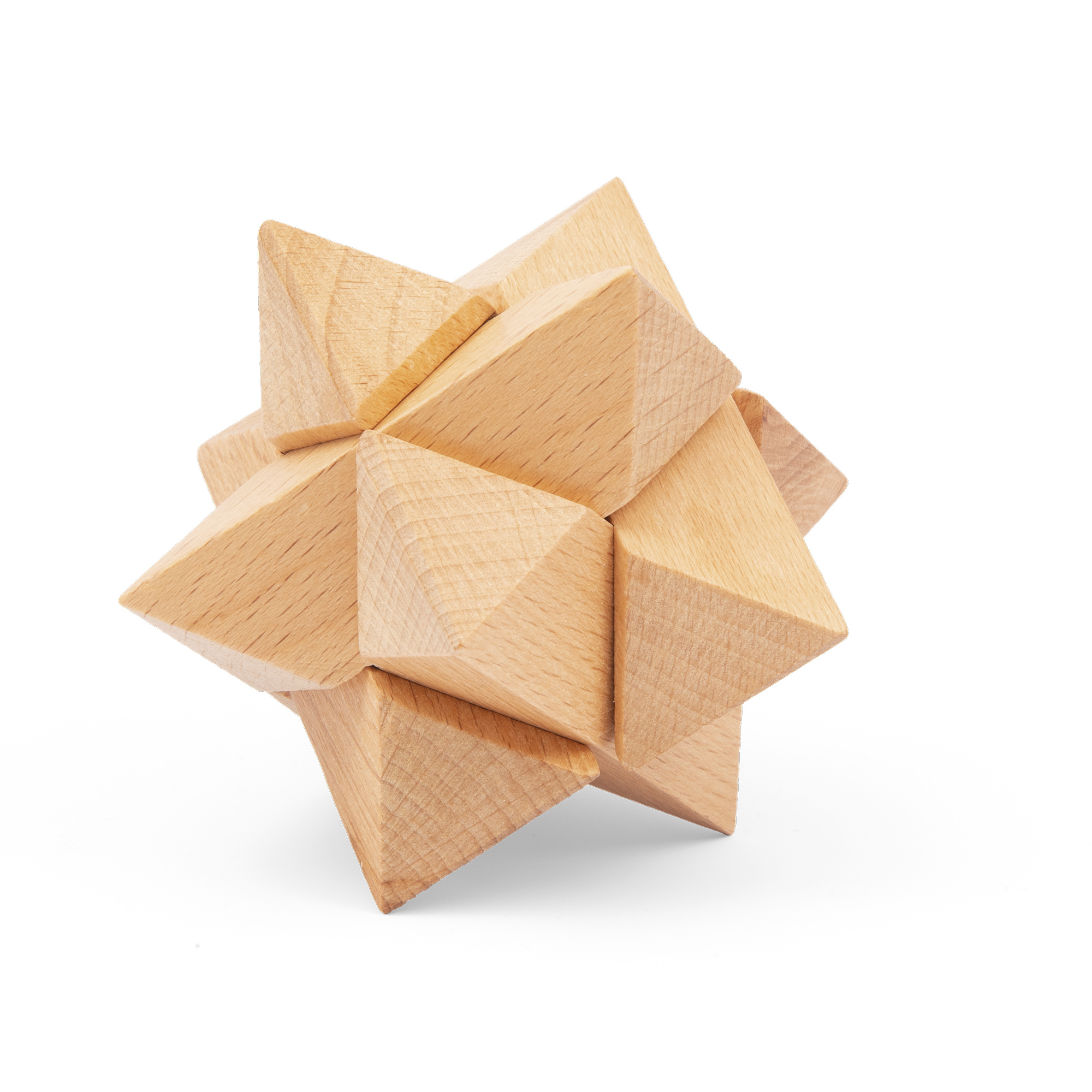 4 rompicapi in legno - giochi di logica e concentrazione - ZIG ZAG