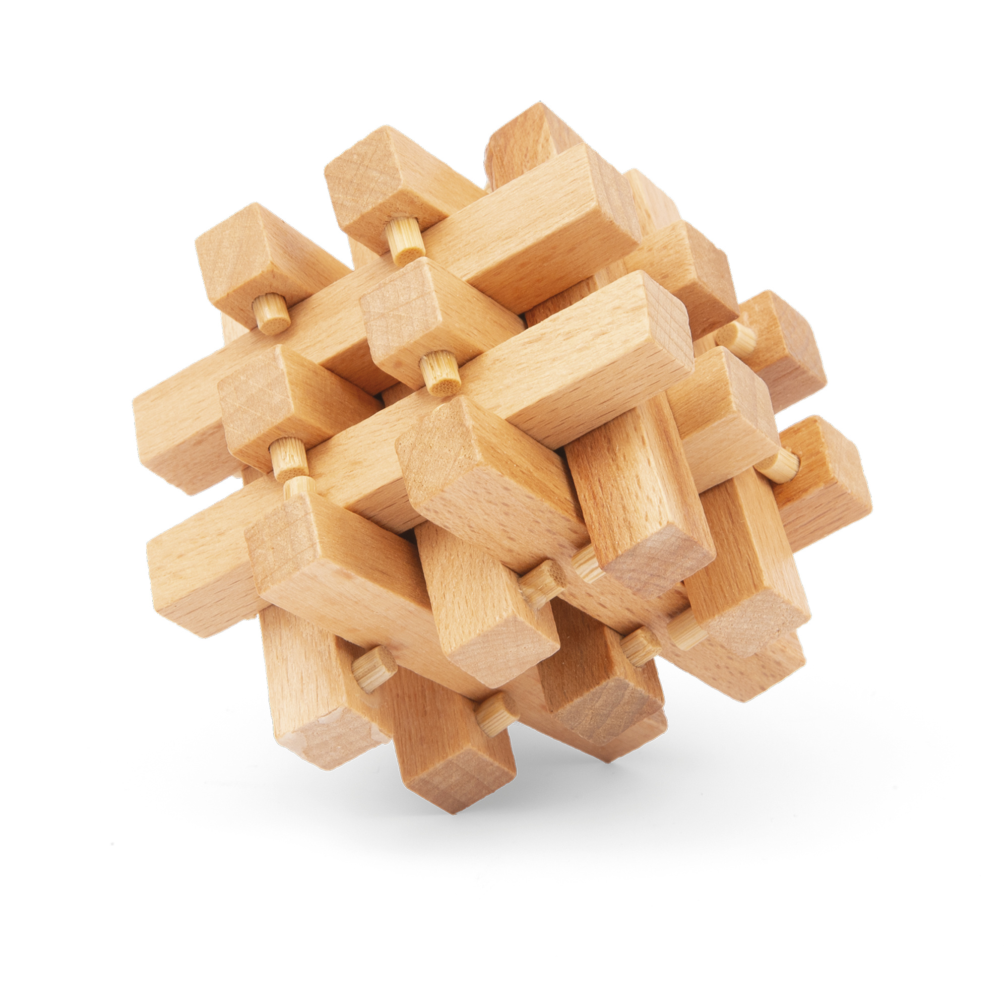 4 rompicapi in legno - giochi di logica e concentrazione - ZIG ZAG