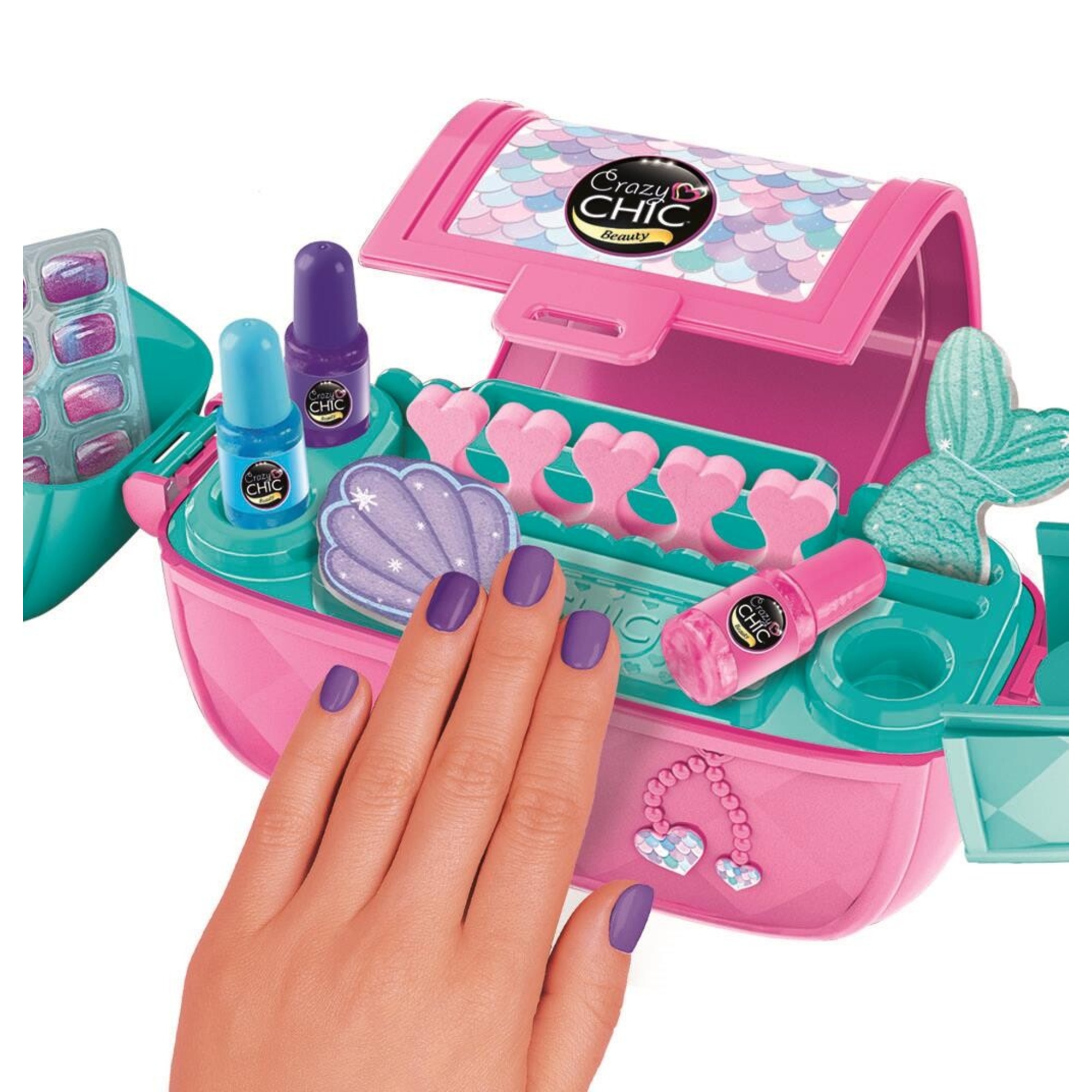 Clementoni - crazy chic - nail art case - 18206 - CLEMENTONI