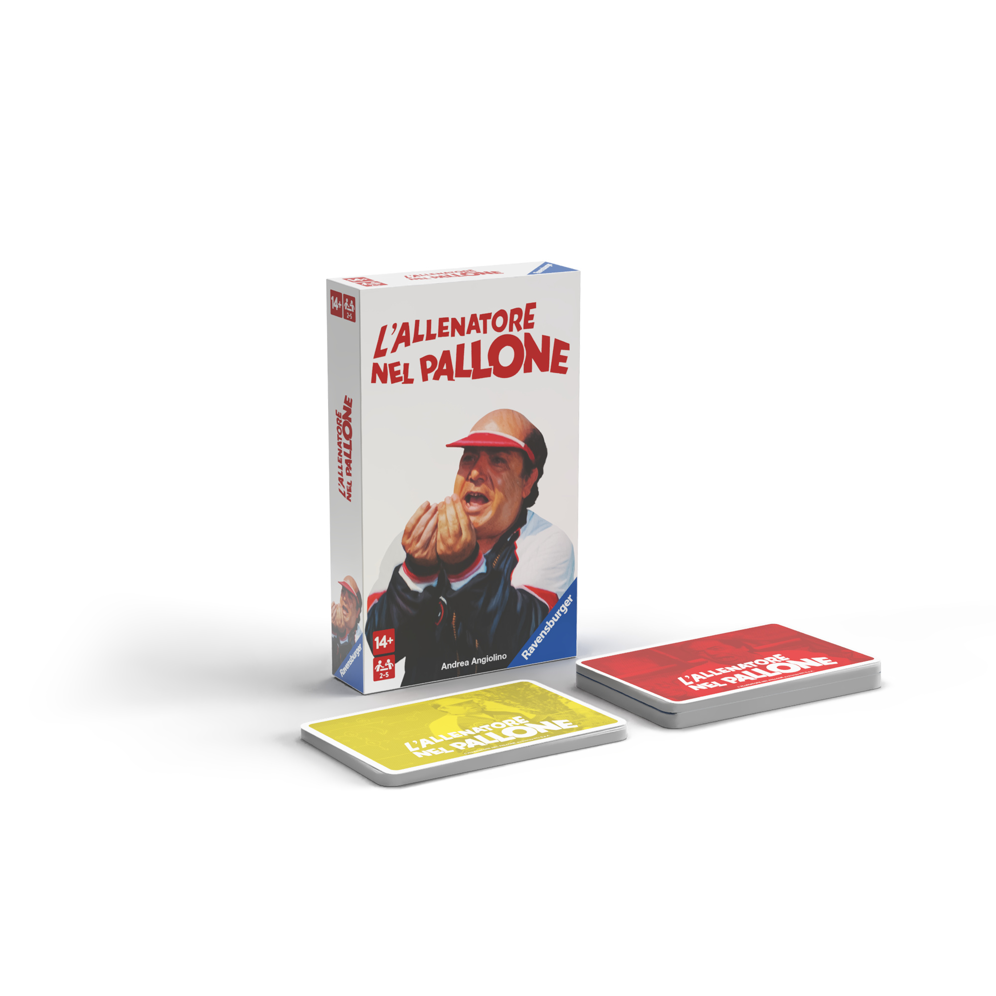 24982 - ravensburger, l'allenatore nel pallone, boomer's collection, gioco per famiglie da 2 a 5 giocatori, 14+ - RAVENSBURGER