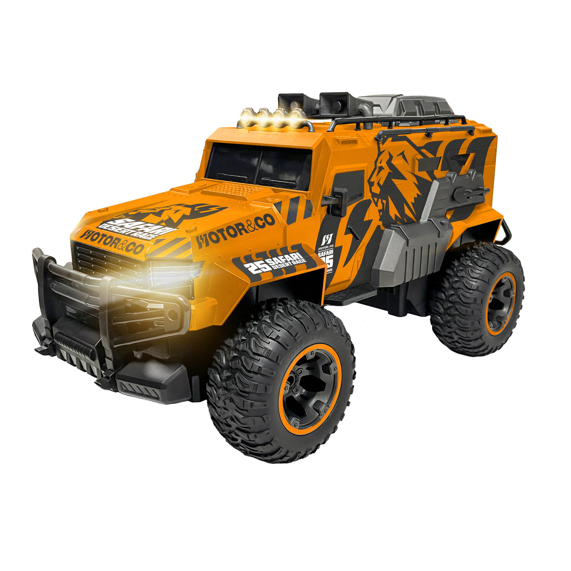 Safari desert 1:8 - jeep rc fuoristrada con luci - MOTOR & CO R/C
