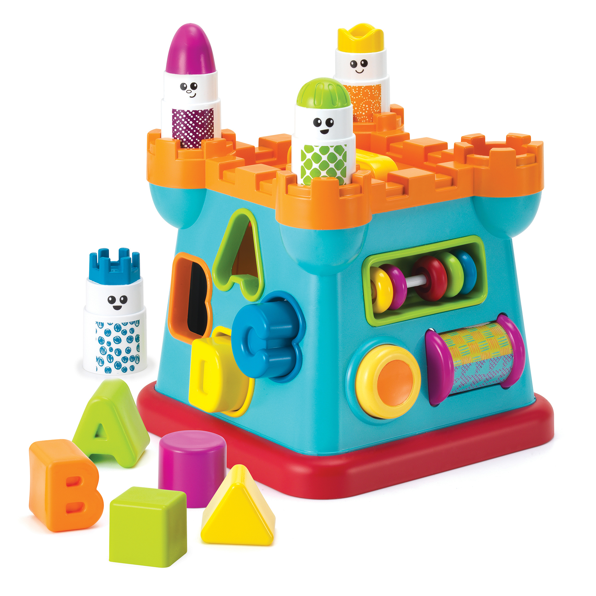 Castello multiattività con forme, lettere e personaggi - 18m+ - B-KIDS