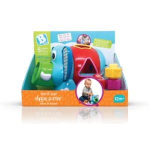 Elefantino tante forme - colori, forme e motricità per bambini - 12m+ - B-KIDS